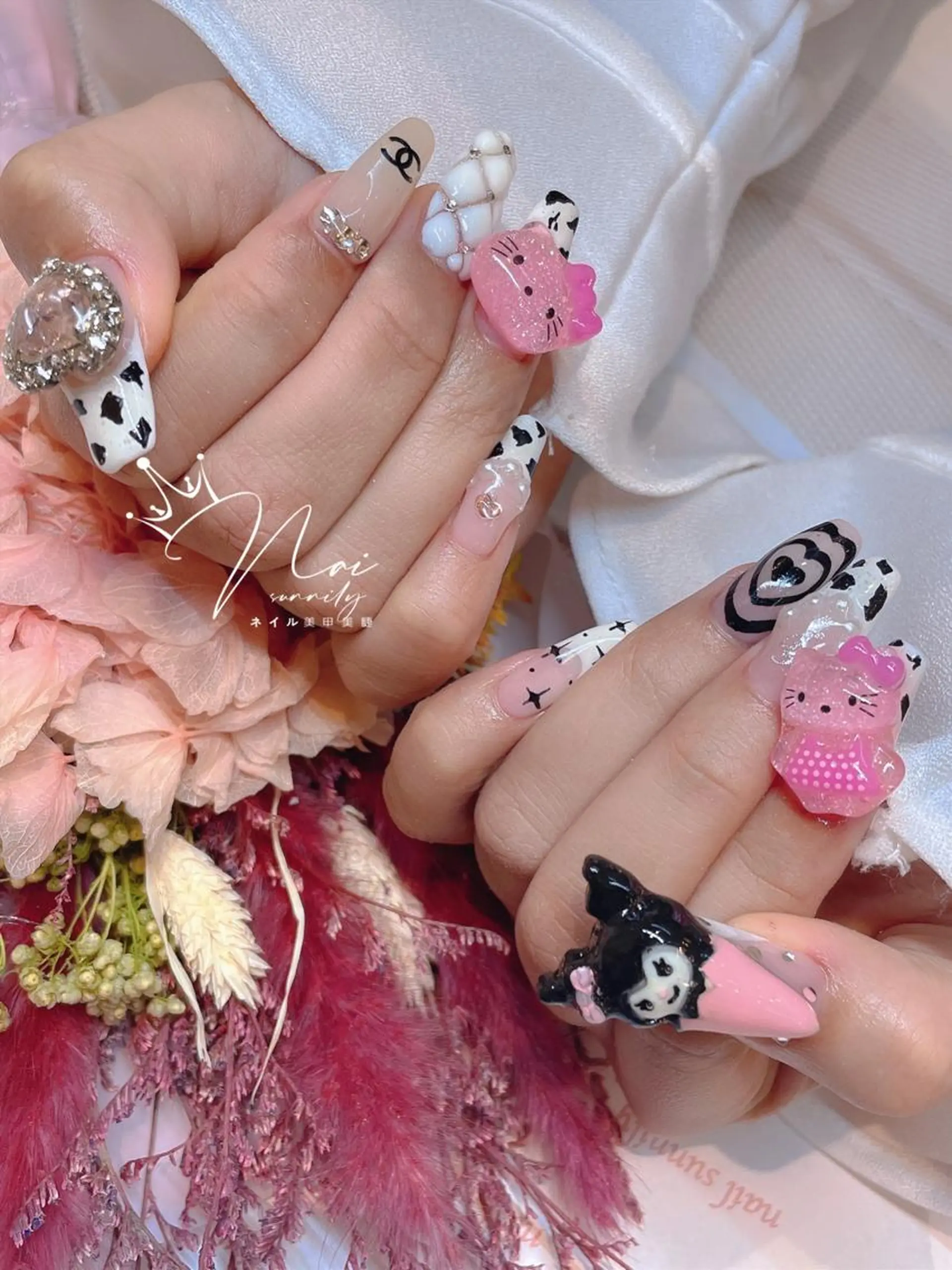 ネイル 長さだし専門店 M2　rikaのネイルデザイン