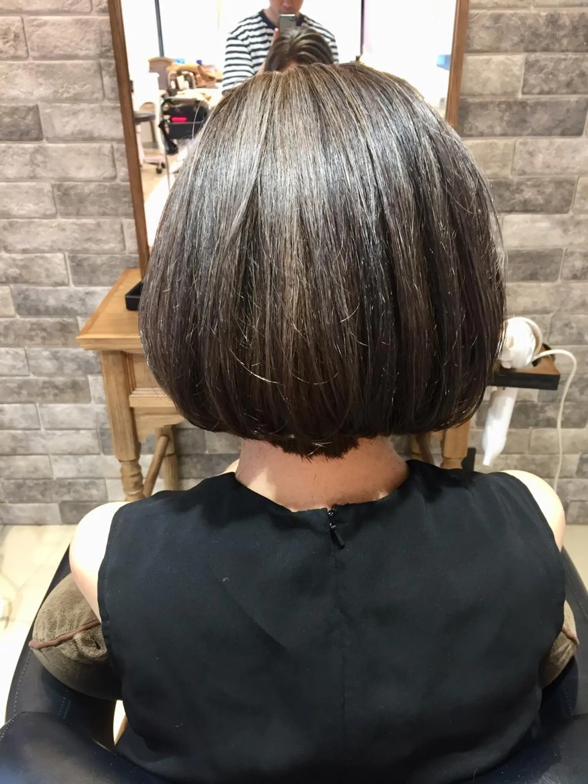 ショート カット ヘアカラー トリートメント 所渉/韓国レイヤー /ウルフカットのヘアスタイル