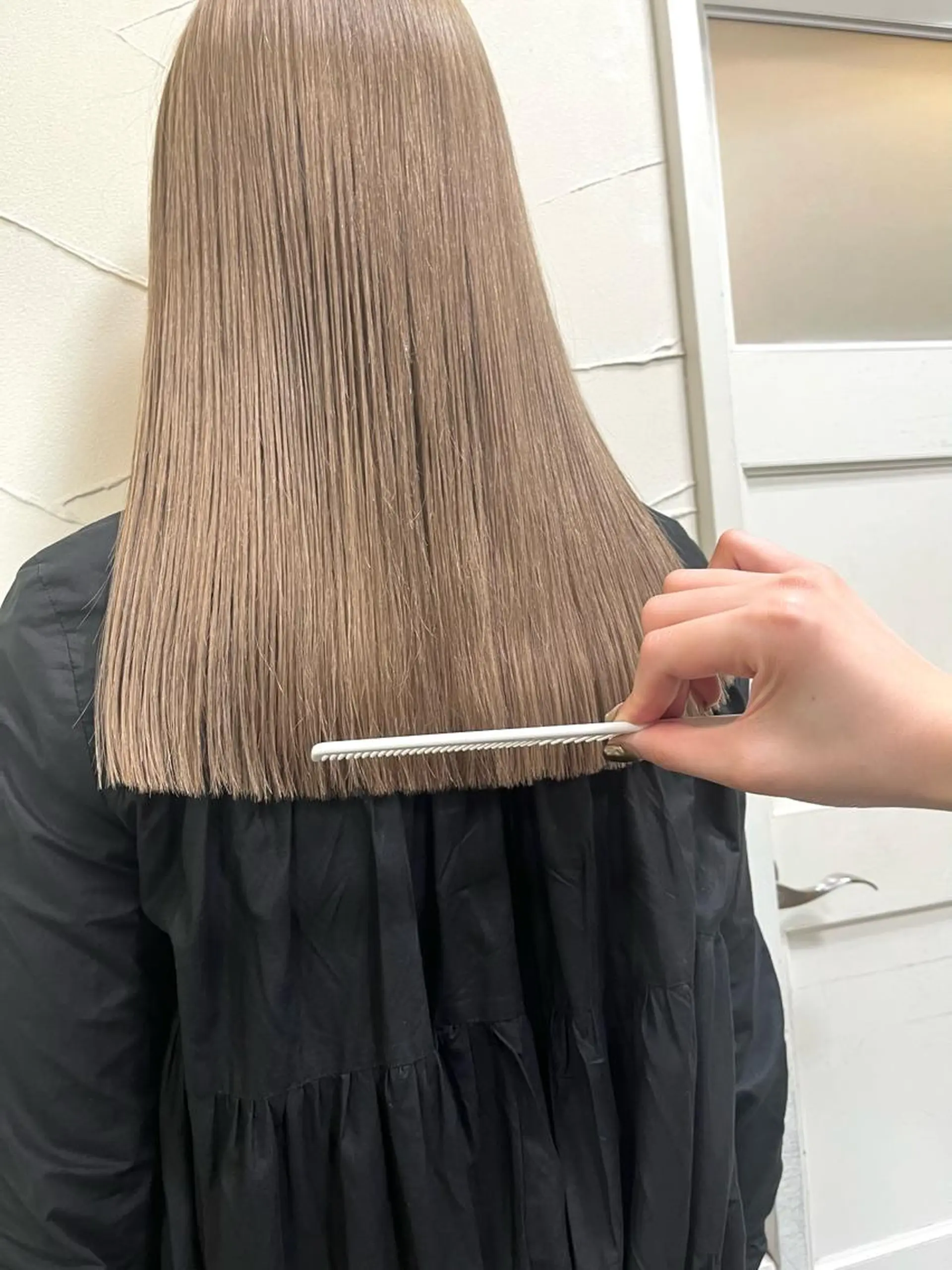 ロング カット 15日🙆♀️ 💐🤍理保のヘアスタイル