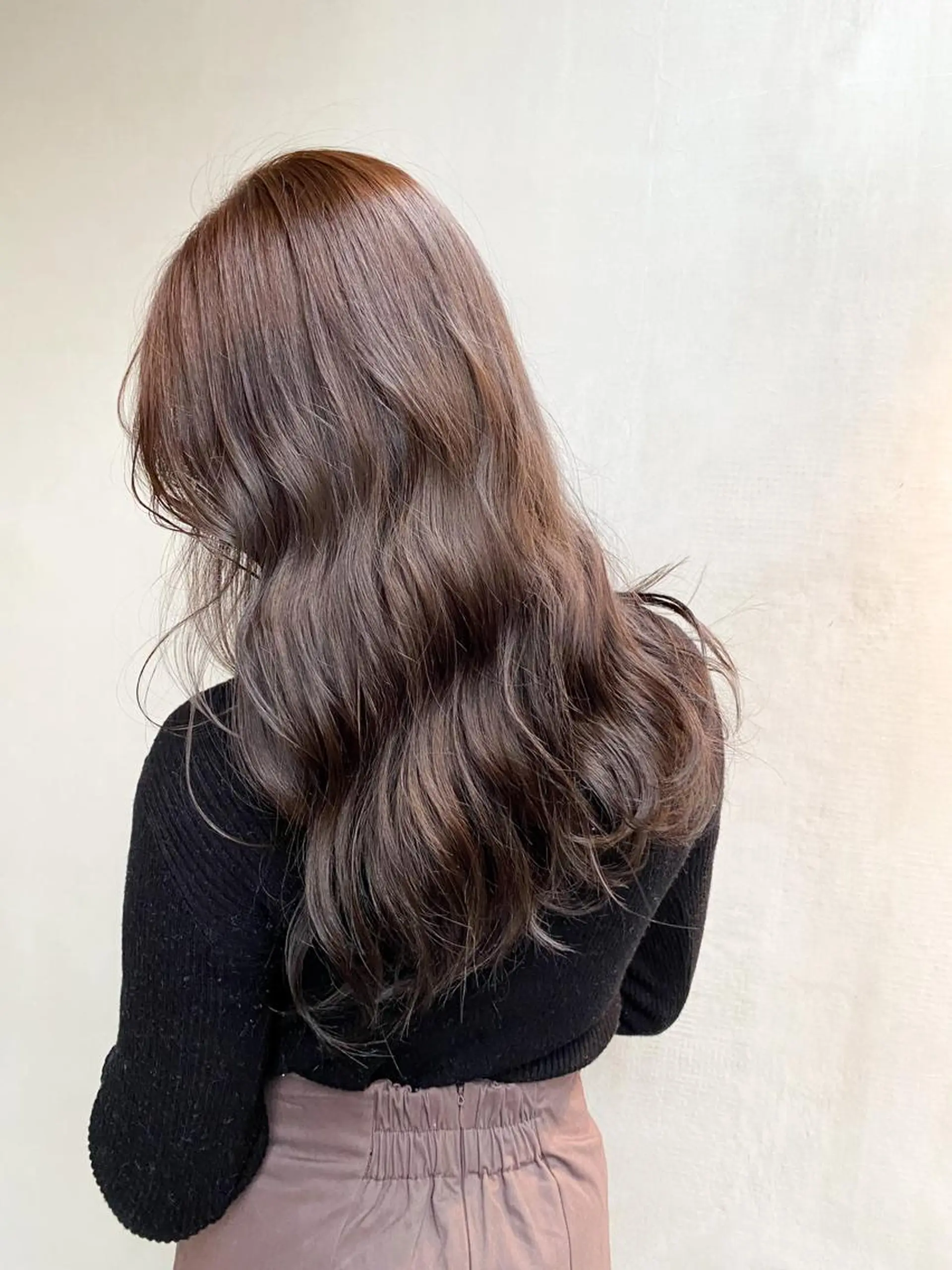 ロング カラー 美髪ストレート 川本雄己のヘアスタイル