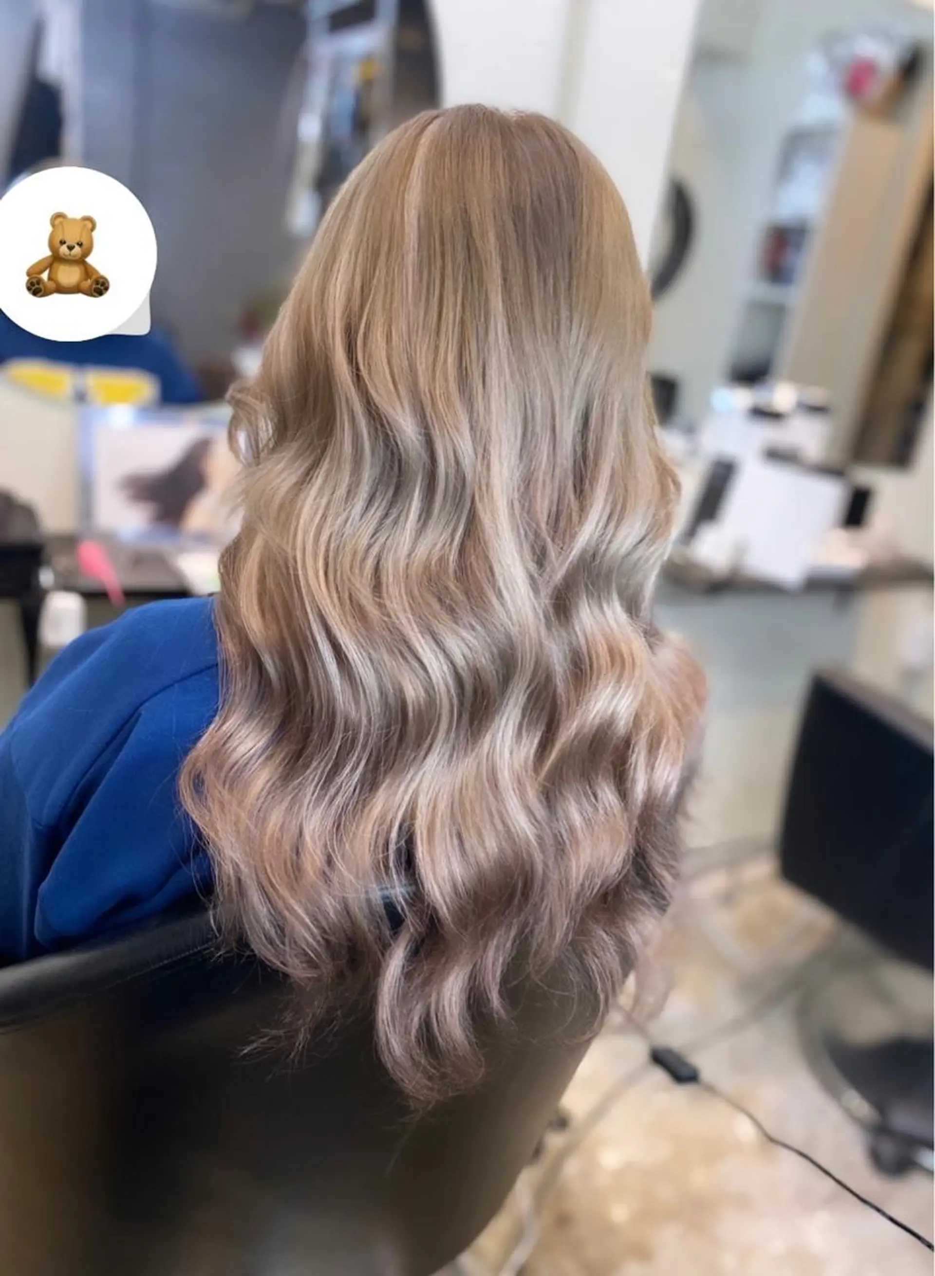 ロング カラー カット ヘアカラー エクステ 魅力引き出しヘア🐾 るくものヘアスタイル