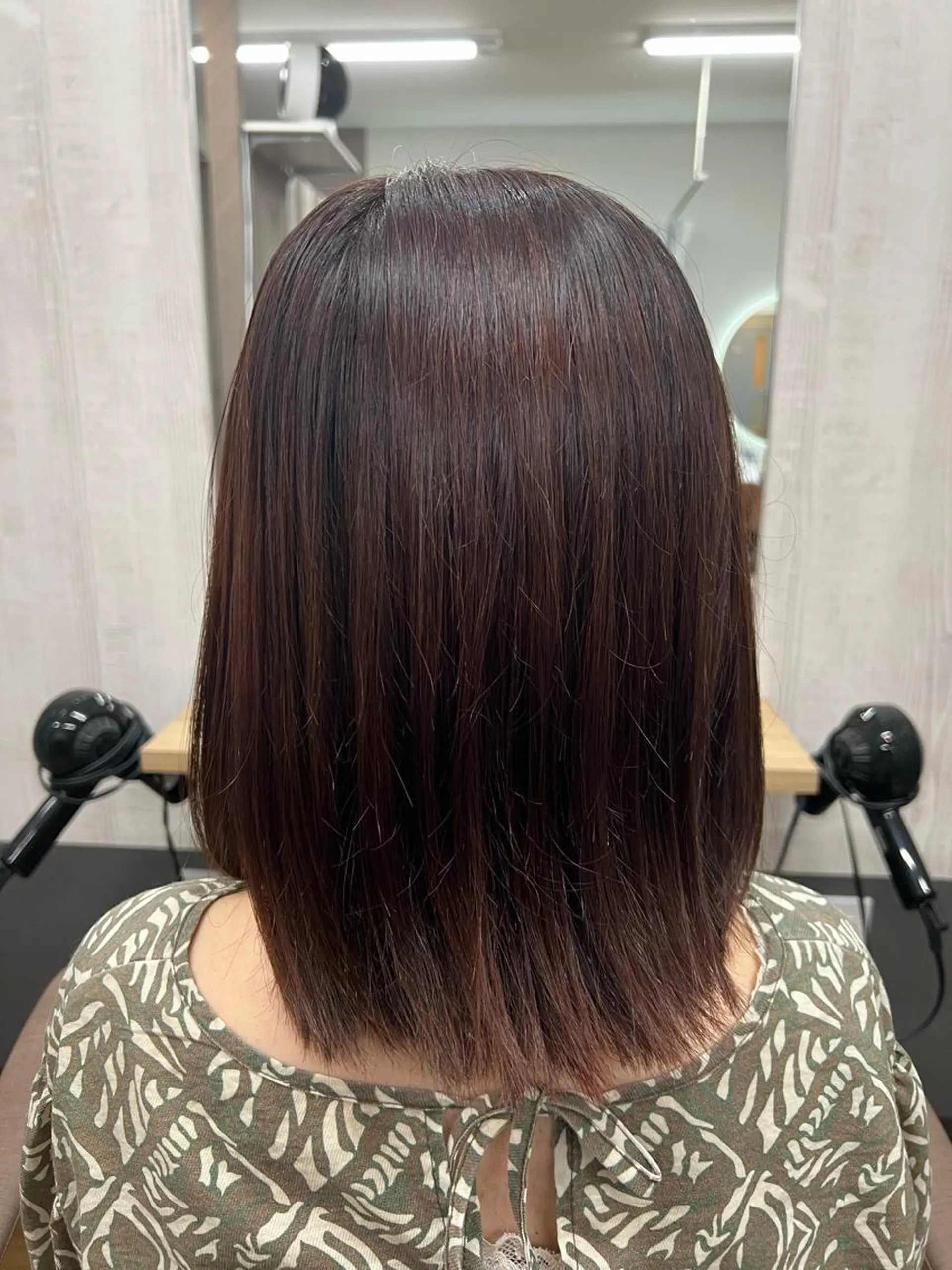 ミディアム カット ヘアカラー トリートメント TELA HAIR 幕張本郷店　千尋のヘアスタイル