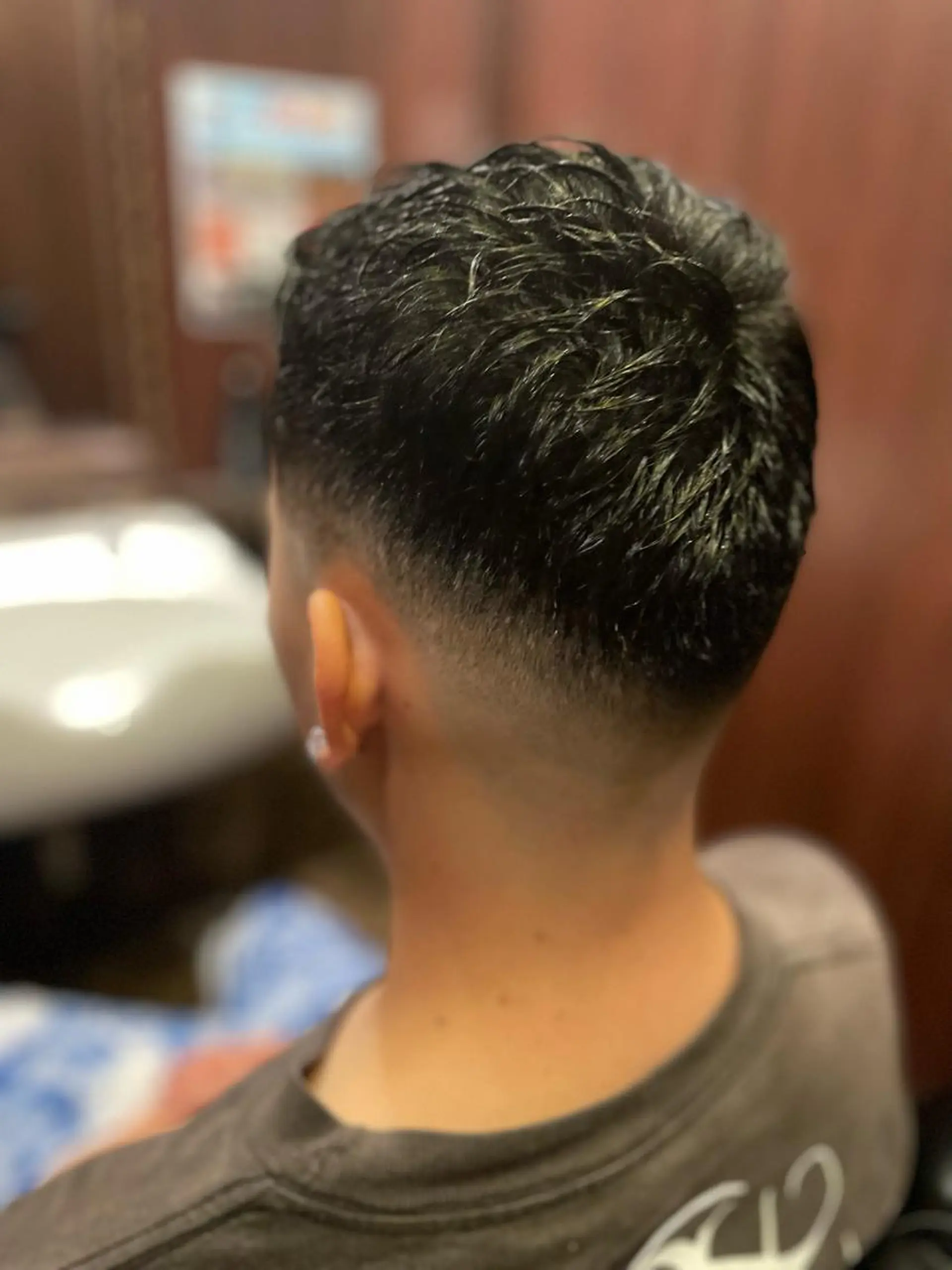 ショート メンズ 海老原 コウのヘアスタイル