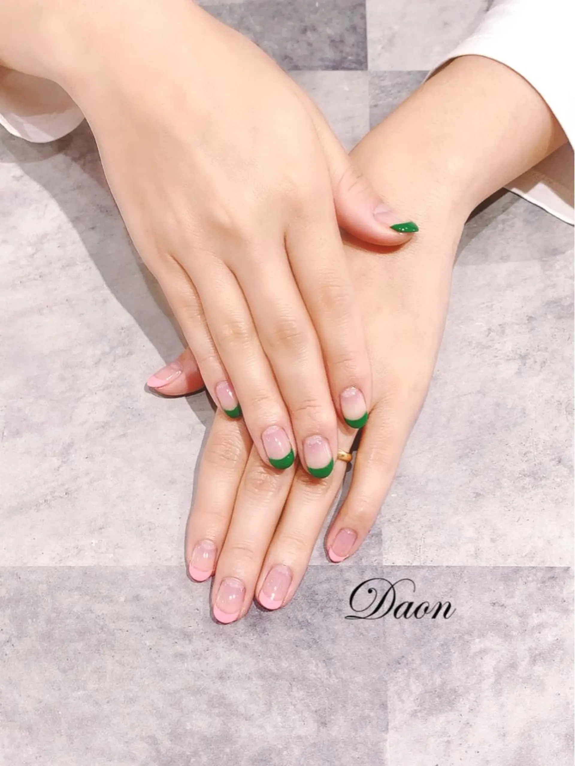 ネイル フレンチネイル ダオン所属 yoshikoのネイルデザイン