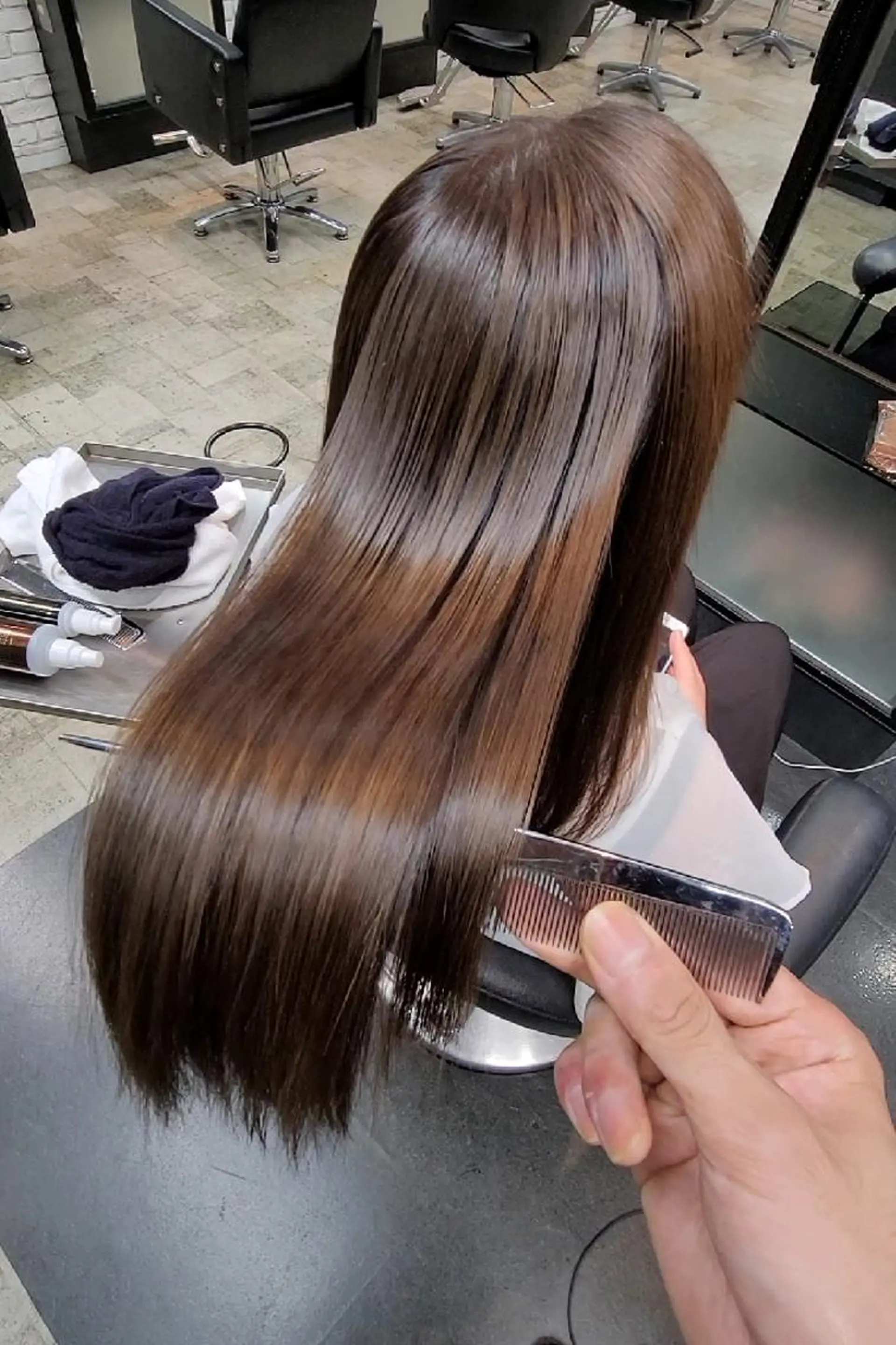 セミロング カラー Endearing所属・❇️安達 優心❇️ レイヤー/艶髪特化のヘアスタイル