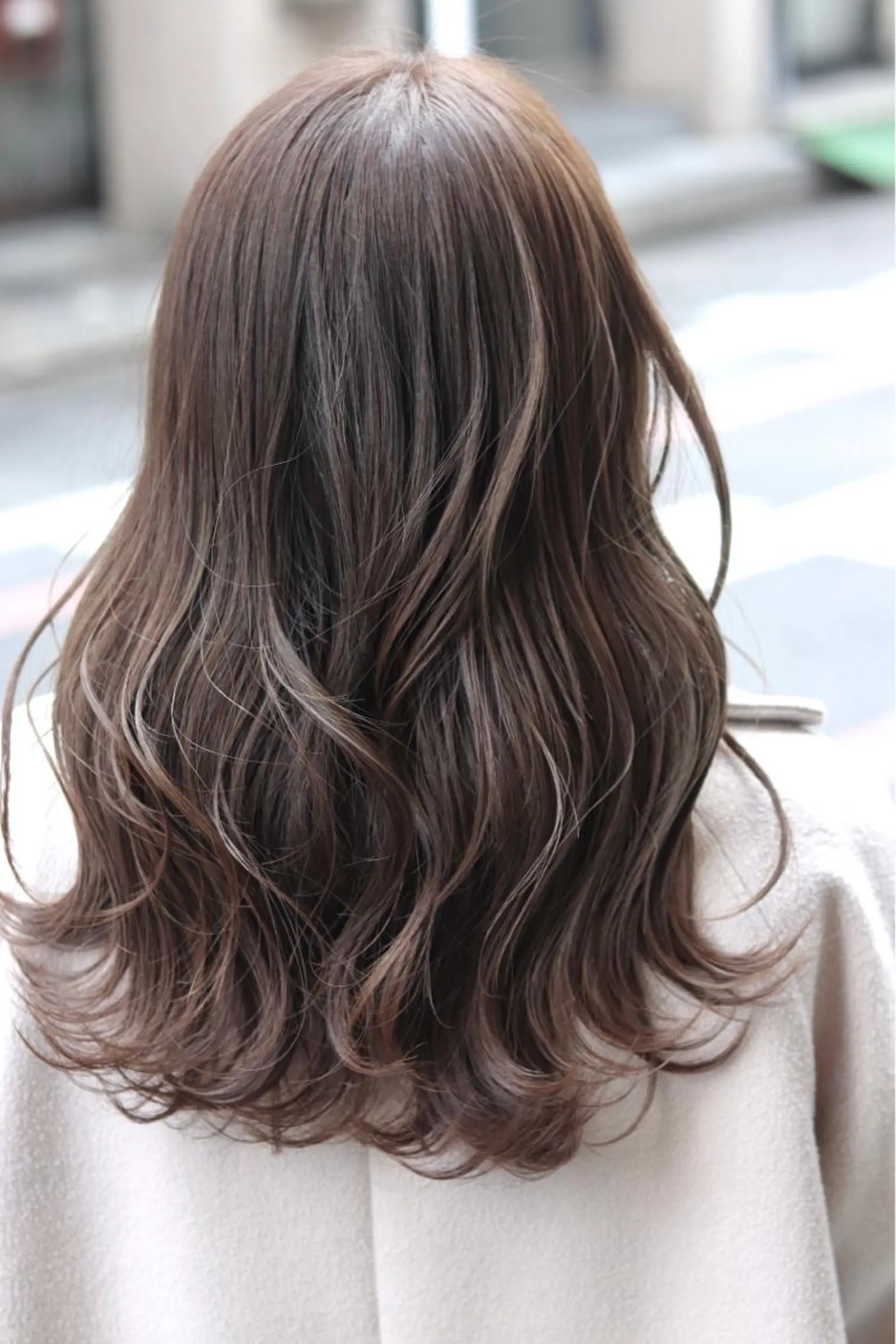 セミロング カラー ヘアアレンジ 川内 政人のヘアスタイル