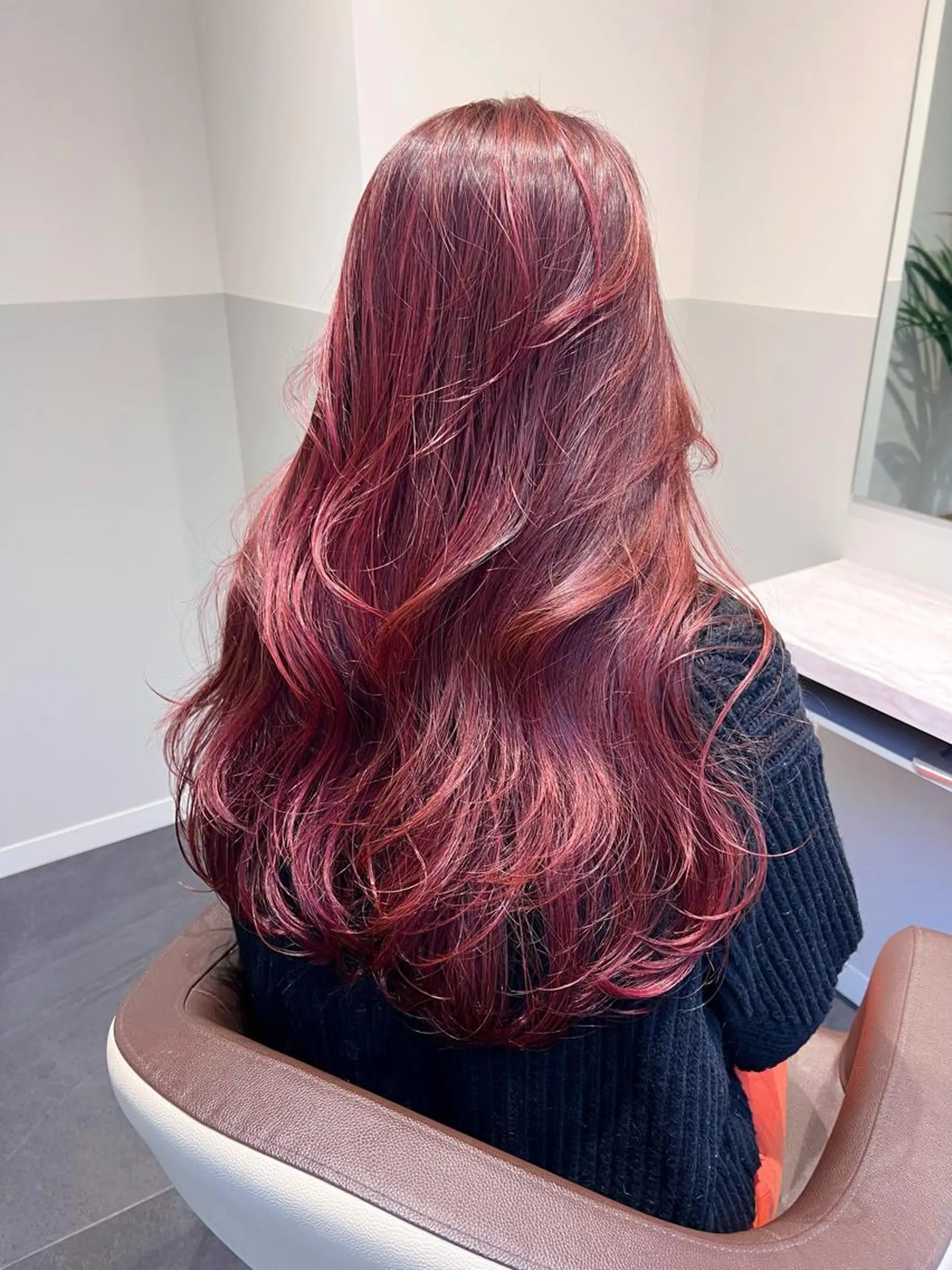 ロング ハイライト 〻ツヤハイトーン🩰 🤍HARUCAのヘアスタイル