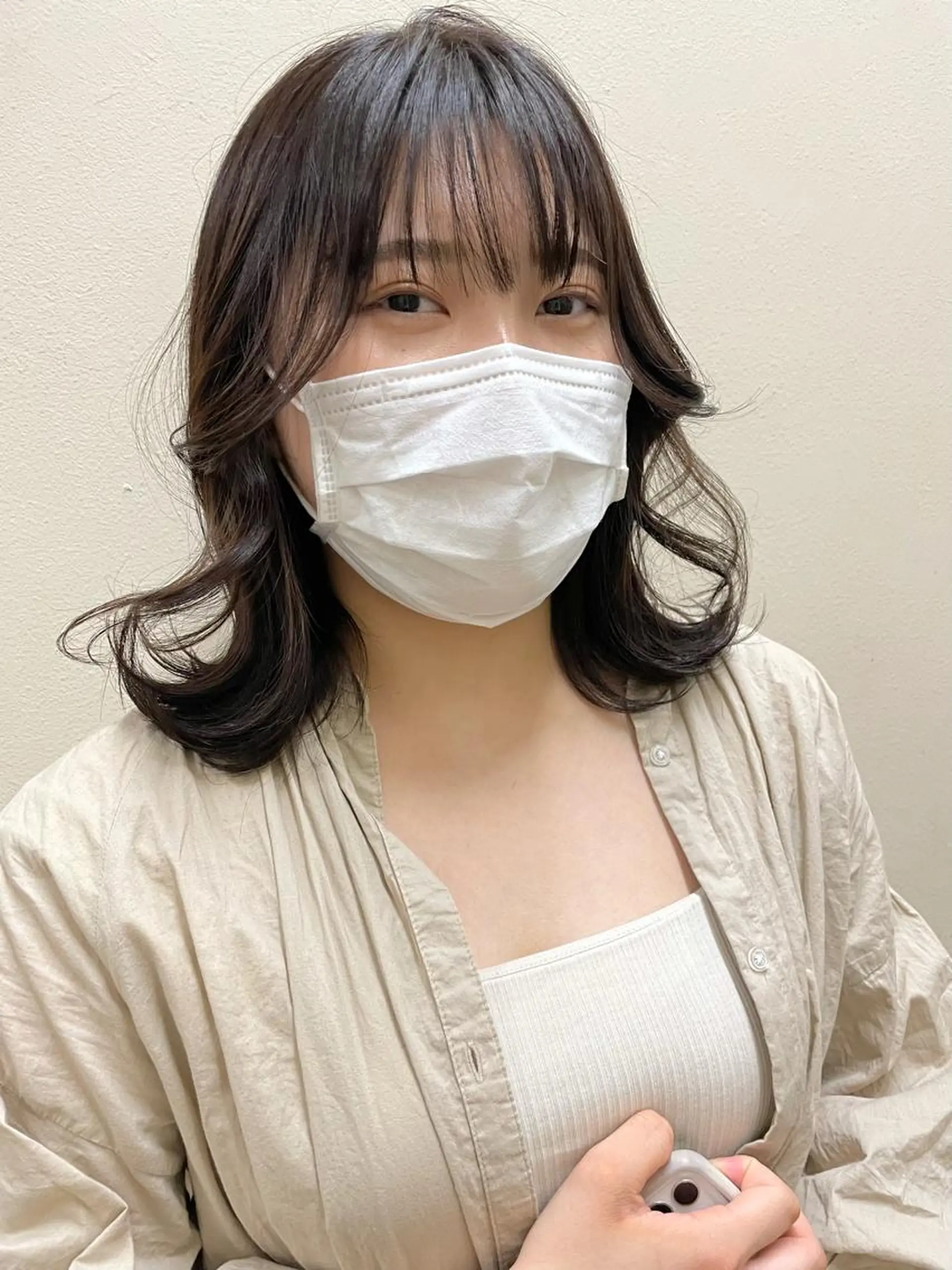 カラー ayaka 髪質改善レイヤーのヘアスタイル