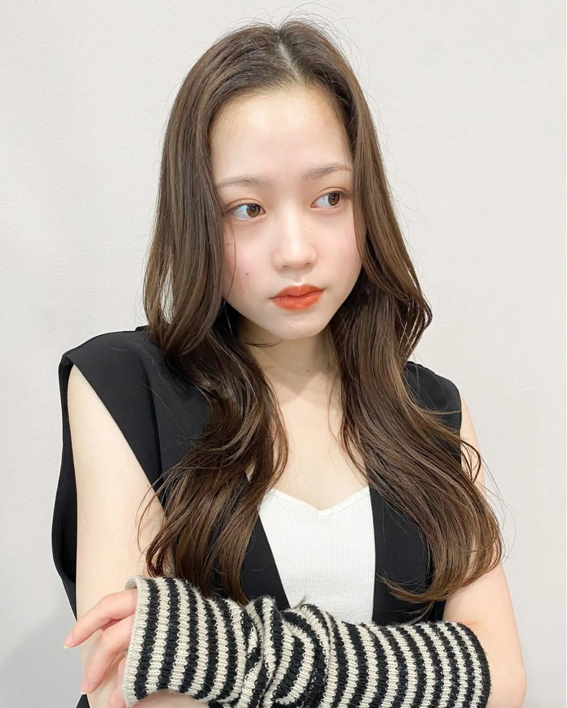 ロング カラー カット ヘアカラー トリートメント kohana 🎀韓国ヘア🎀🤍のヘアスタイル