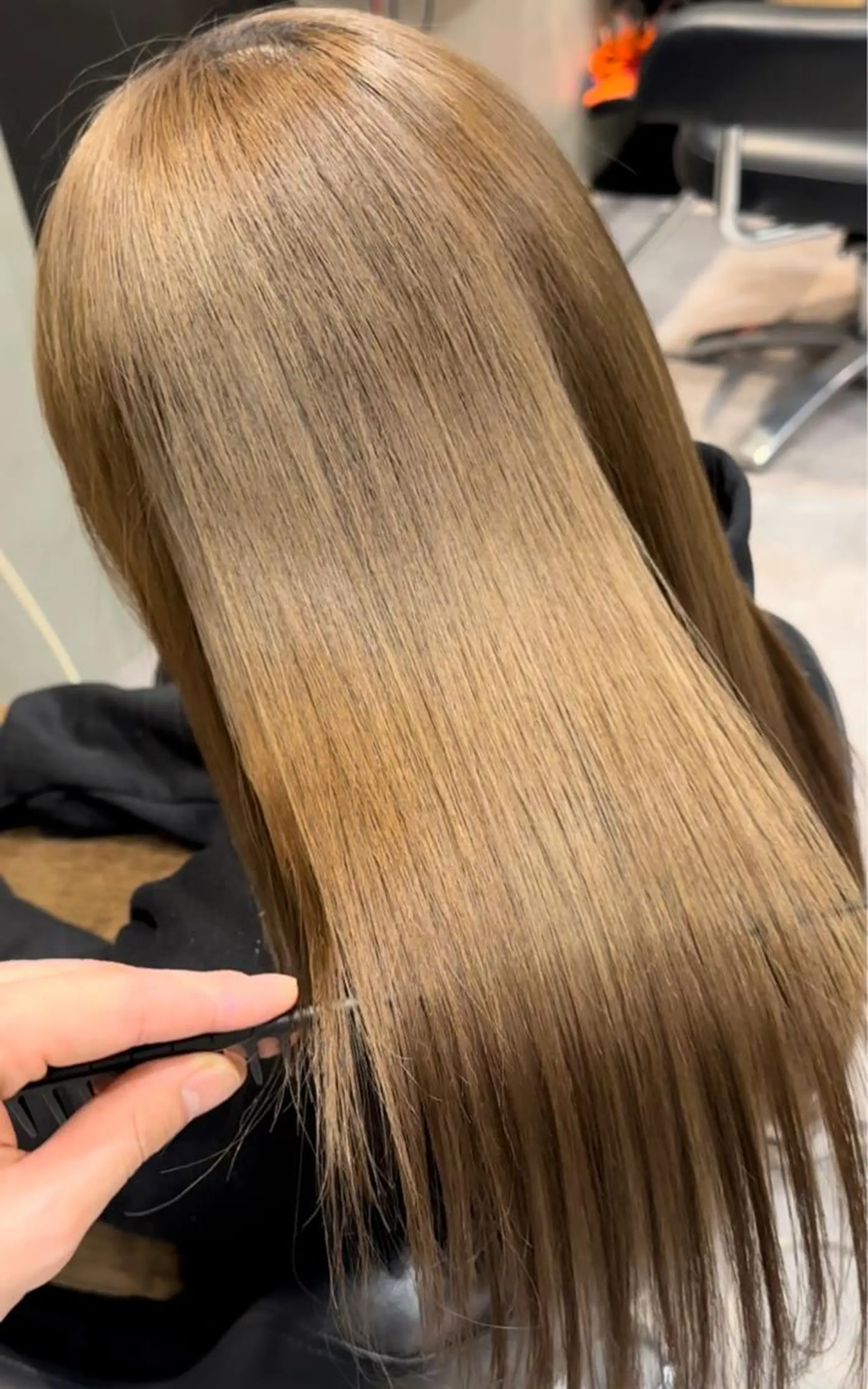 セミロング トリートメント カットモデル募集 ミネのヘアスタイル