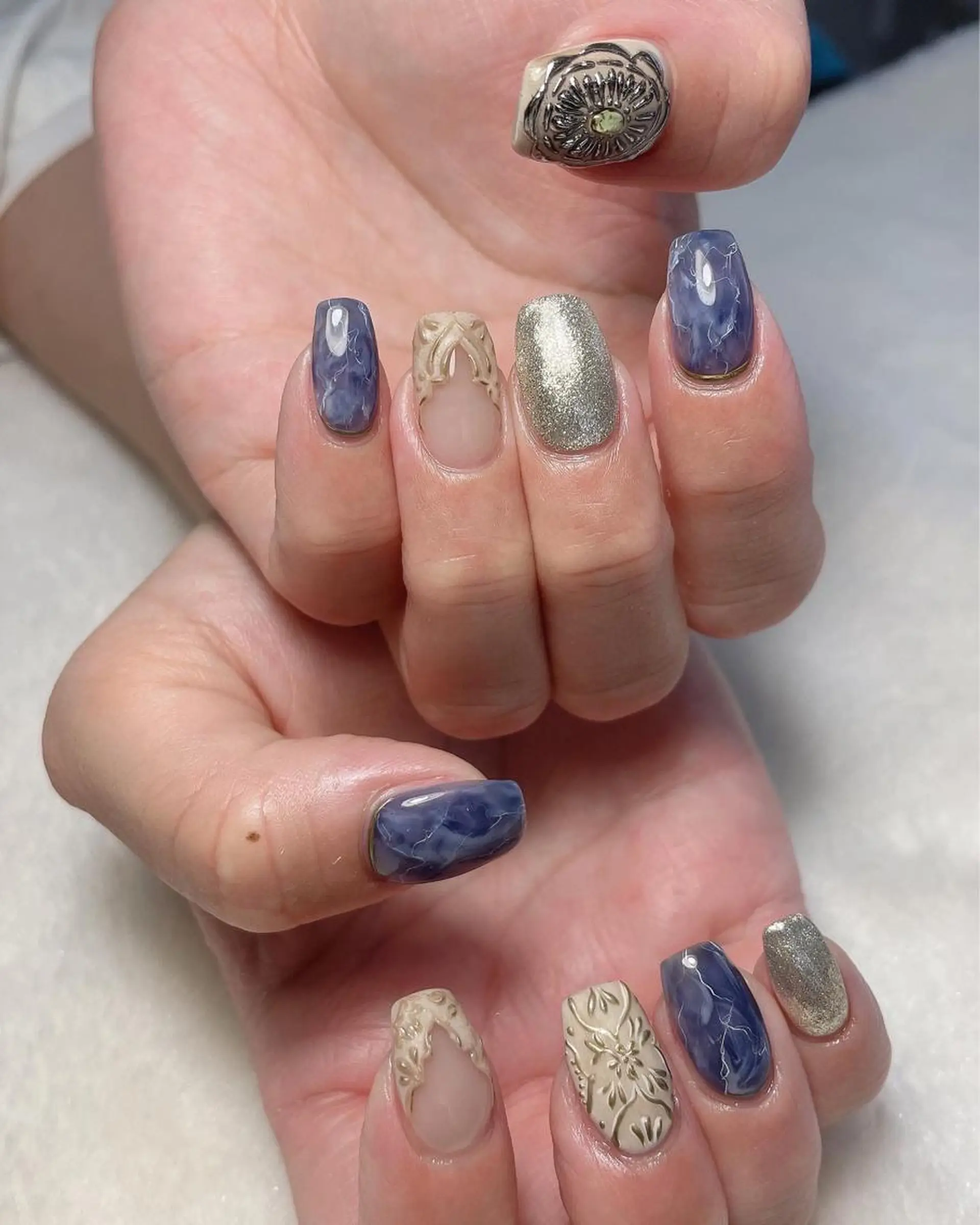 ネイル アートネイル ハンドネイル kipinail 川﨑えりかのネイルデザイン