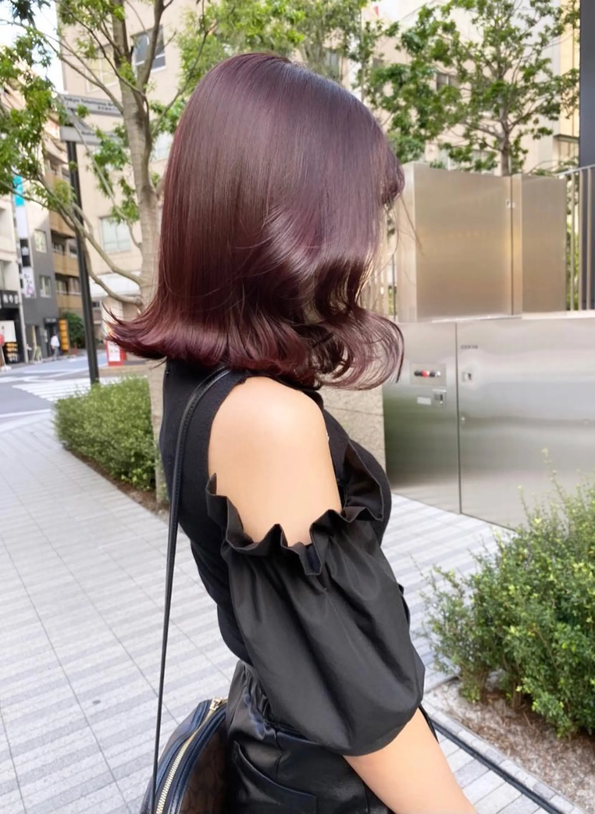 ミディアム カラー ヘアアレンジ ブリーチ ブラウンカラー ブリーチなしカラー ピンクカラー 🌷FUKA🌷 まろやかハイトーンのヘアスタイル