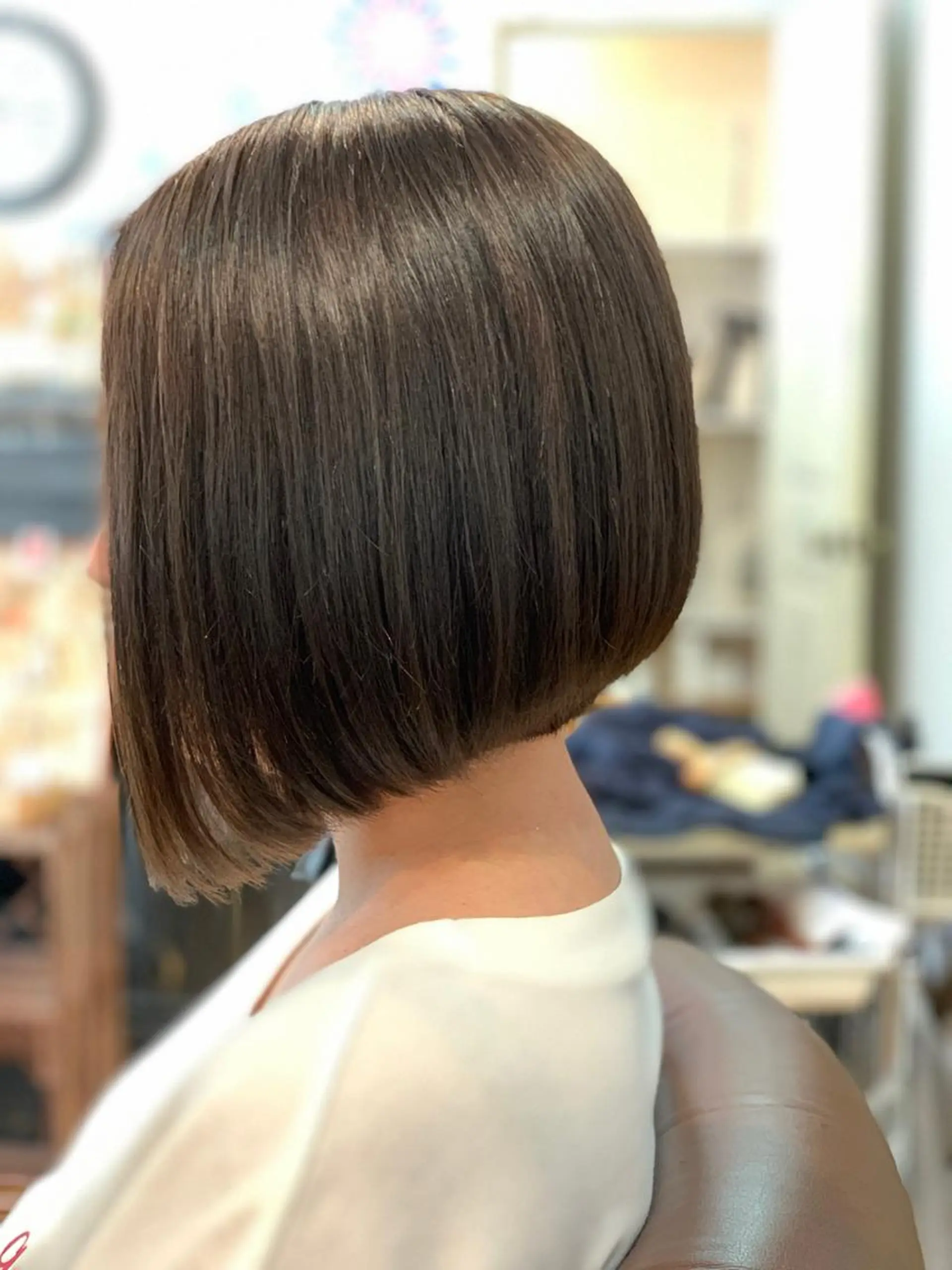 ショート ボブ カット 廣瀬 智志のヘアスタイル