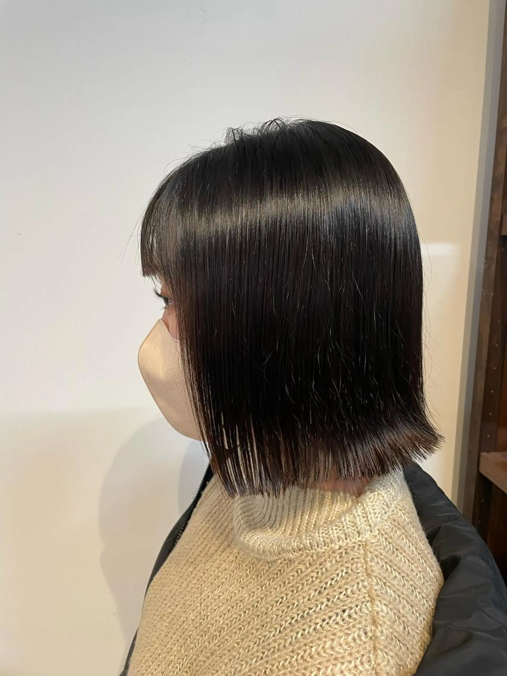 ロング カラー ボブ 中島 暢介のヘアスタイル