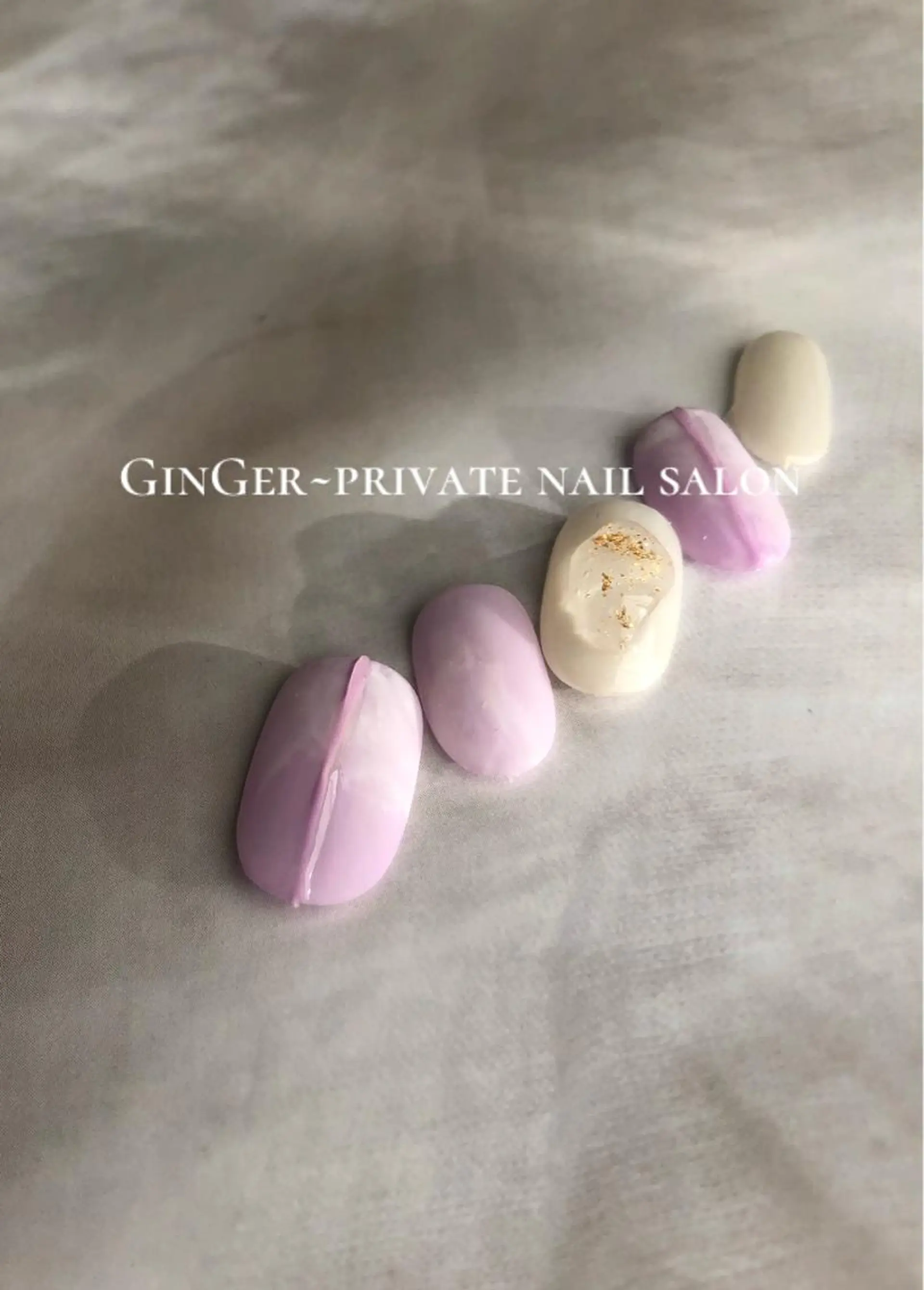 ネイル フットネイル グラデーション ニュアンスネイル オフィスネイル ginger nail&spaのネイルデザイン