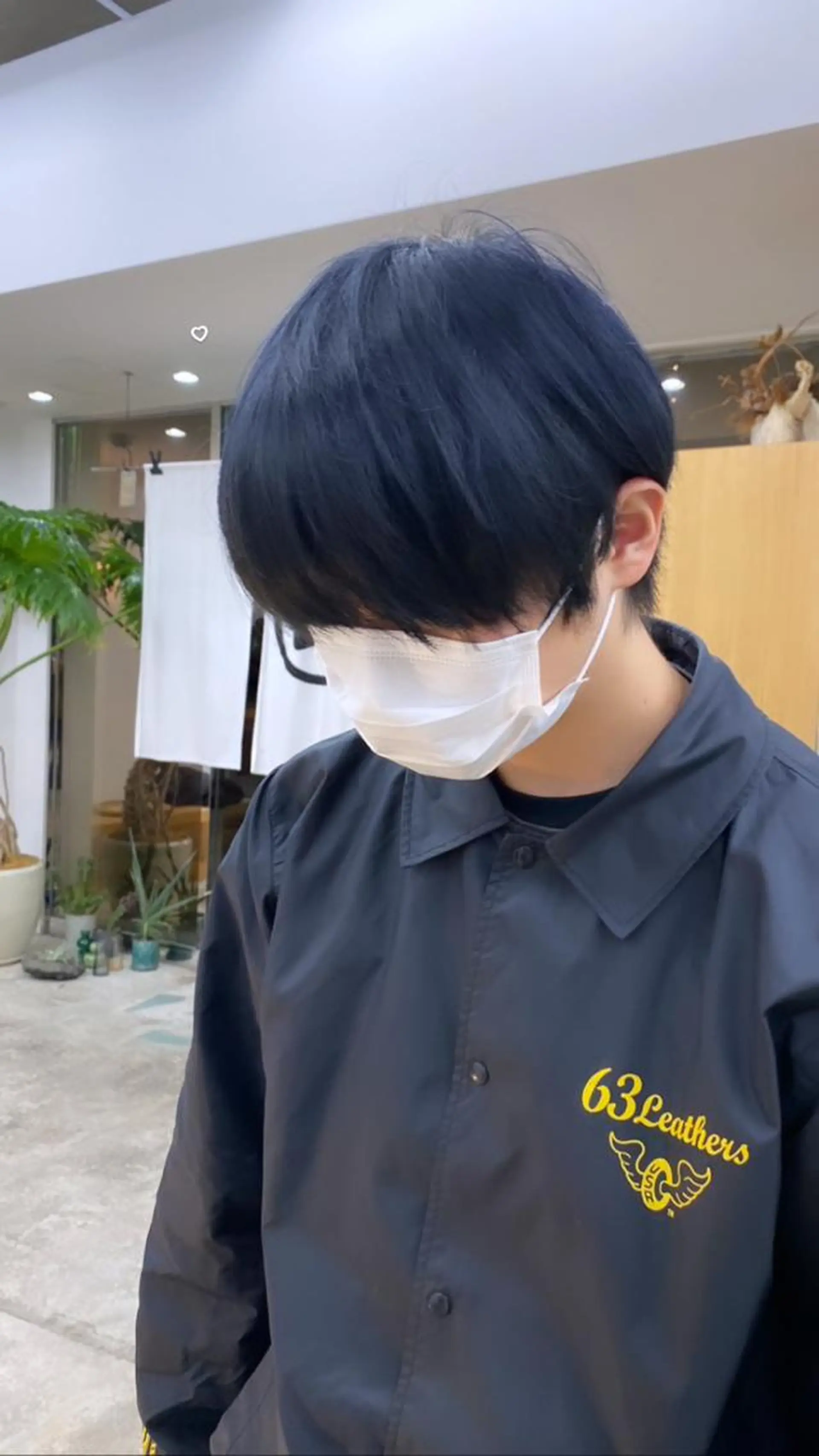 ショート カラー メンズ KVELL ユナのヘアスタイル