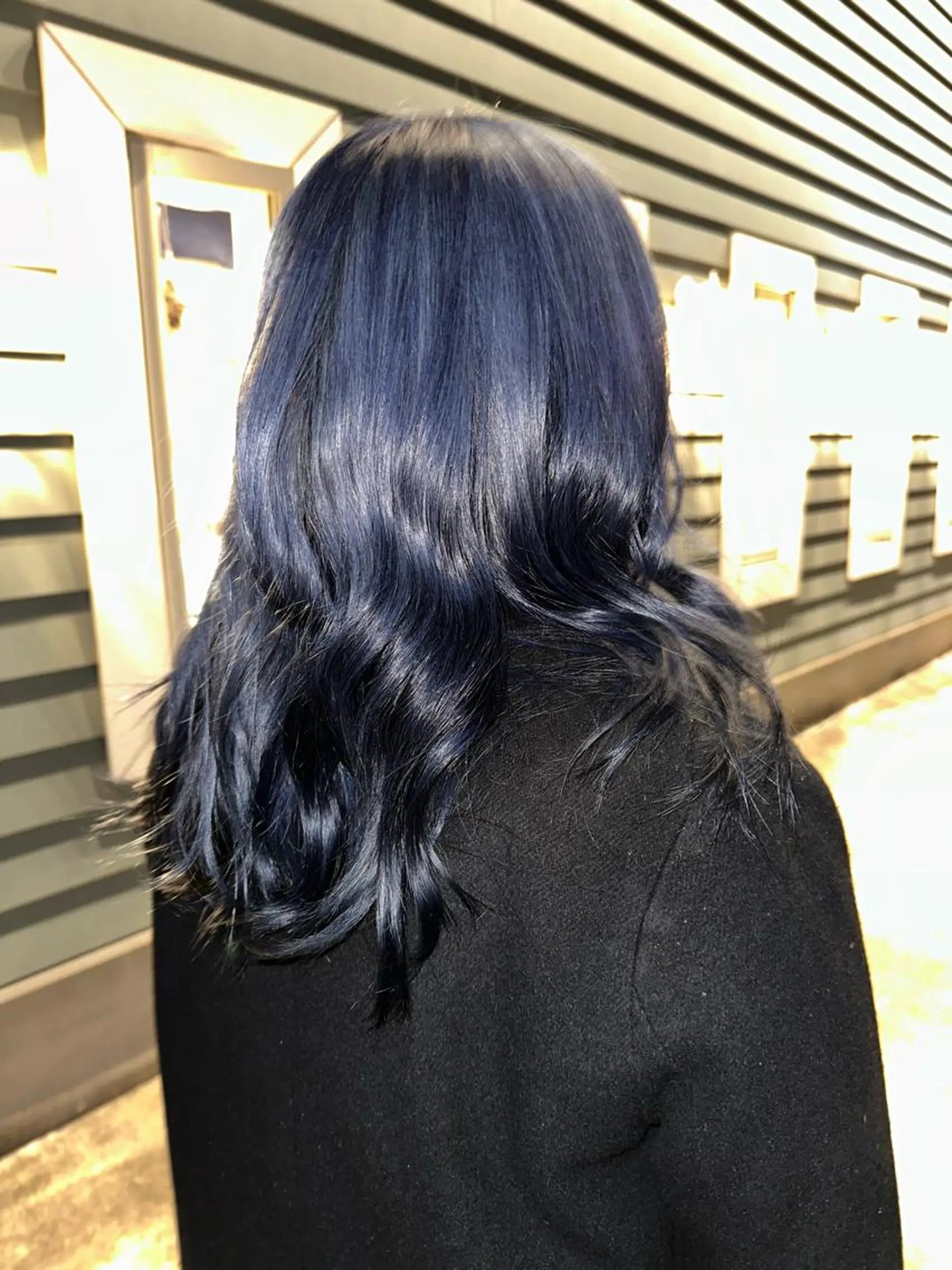 セミロング カラー 🪼高評価🪼 💎柴崎の藤咲💎のヘアスタイル