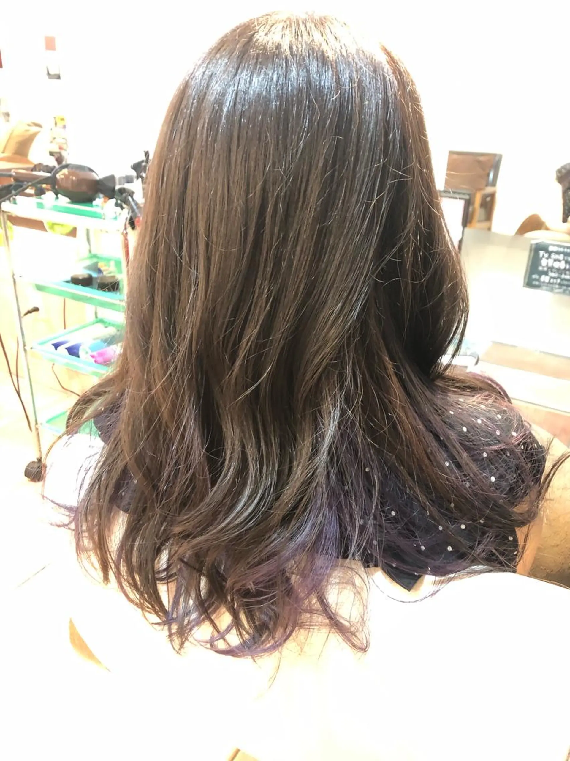 ロング カラー 💙あかみね 💙（mine）のヘアスタイル
