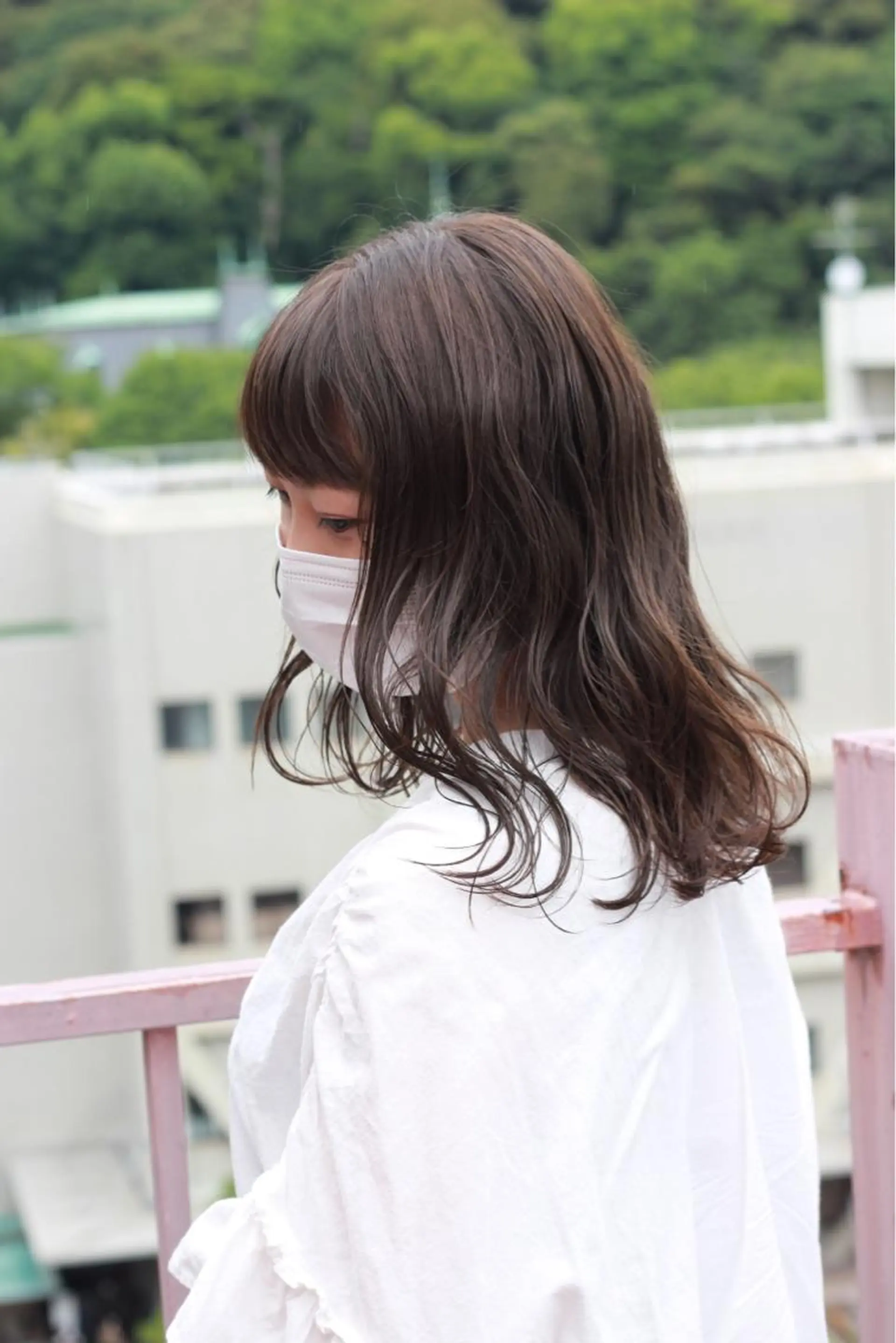 ミディアム カラー ブラウンカラー ヘアカラー Viage （ビアージュ）のヘアスタイル