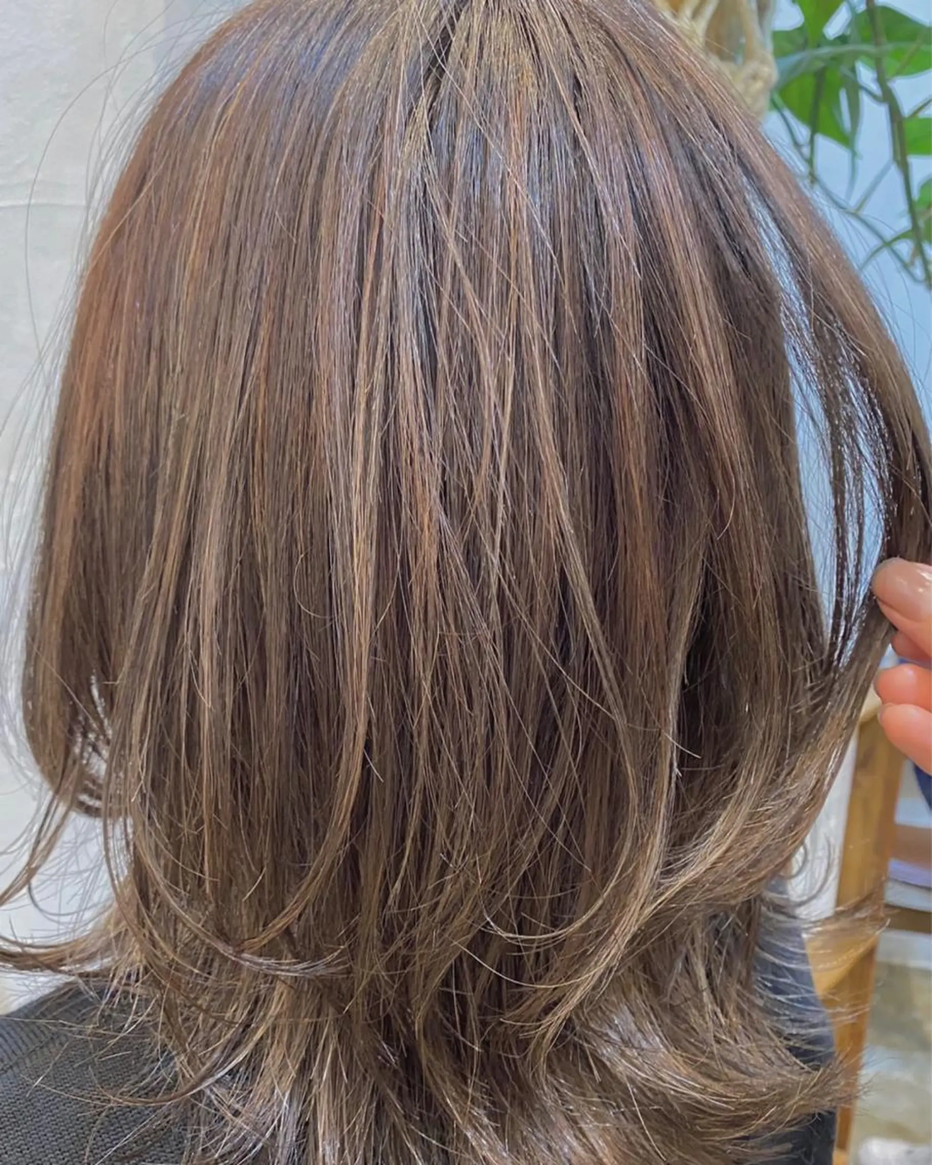 セミロング カラー ヘアアレンジ レイヤーカット/ 田中 しょうのヘアスタイル
