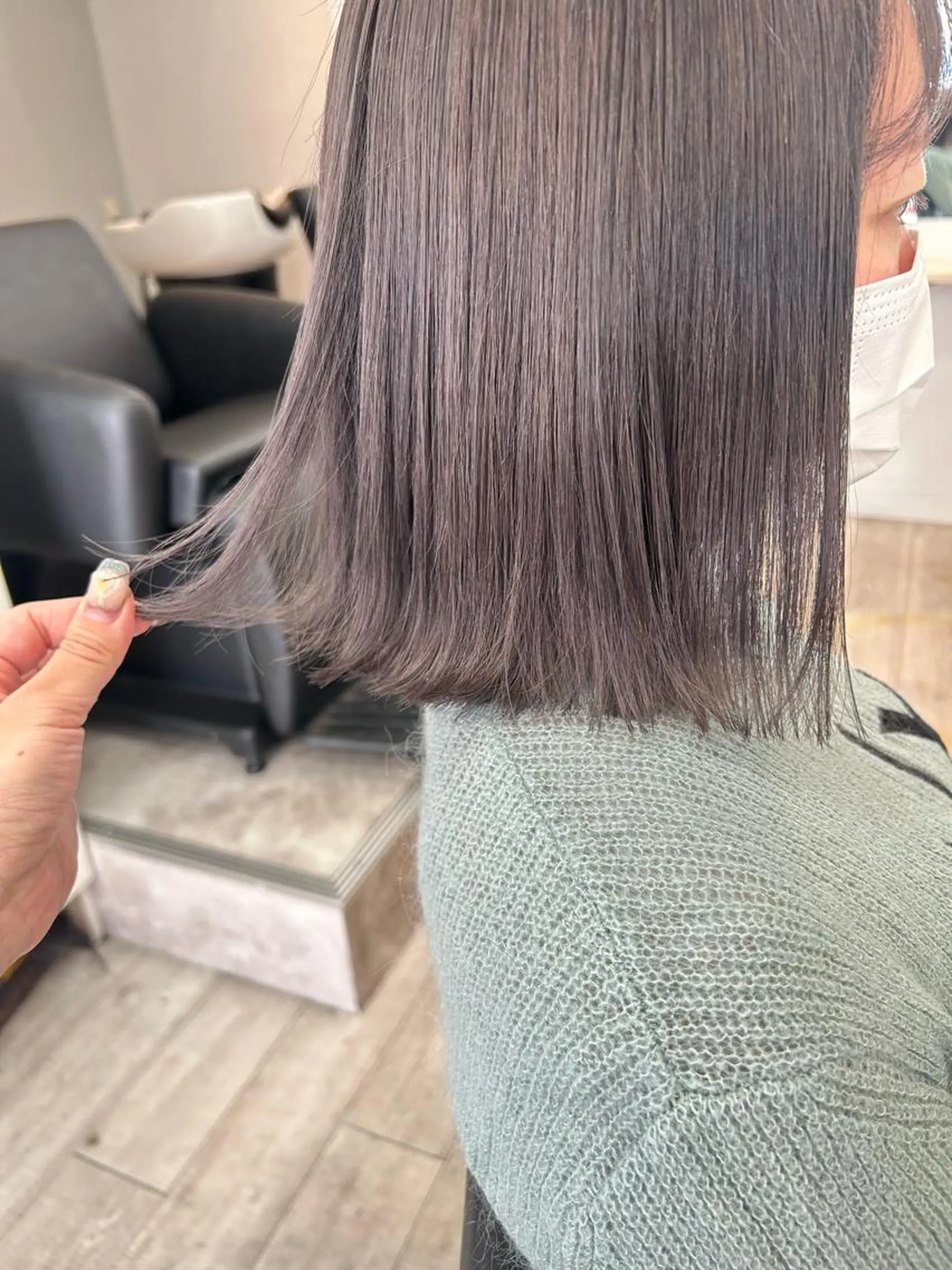 セミロング カラー ヘアアレンジ 代表🎀 ふわモテ愛 され髪🩷yumiのヘアスタイル