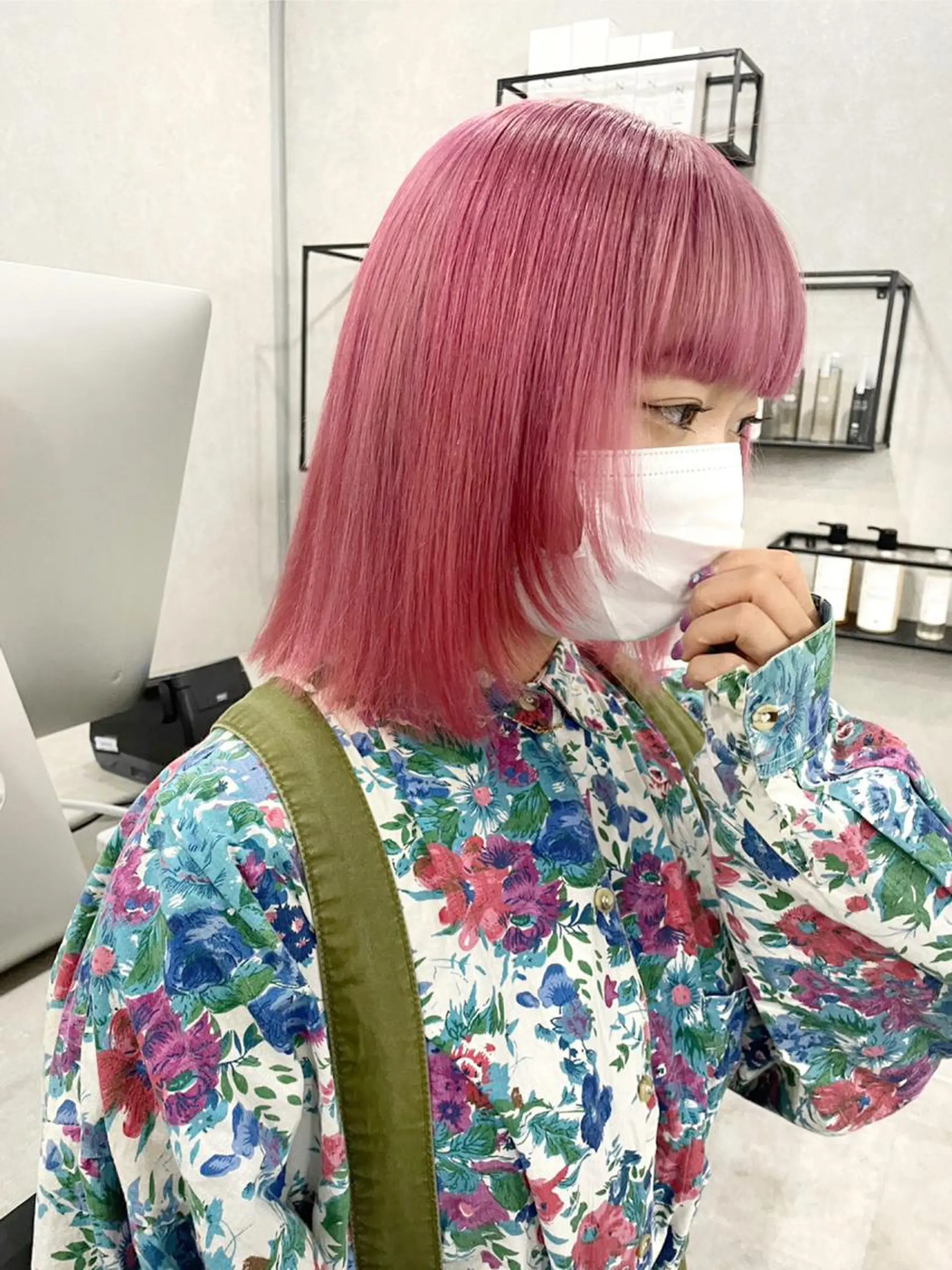 ショート カット ヘアカラー トリートメント ili 大阪のヘアスタイル