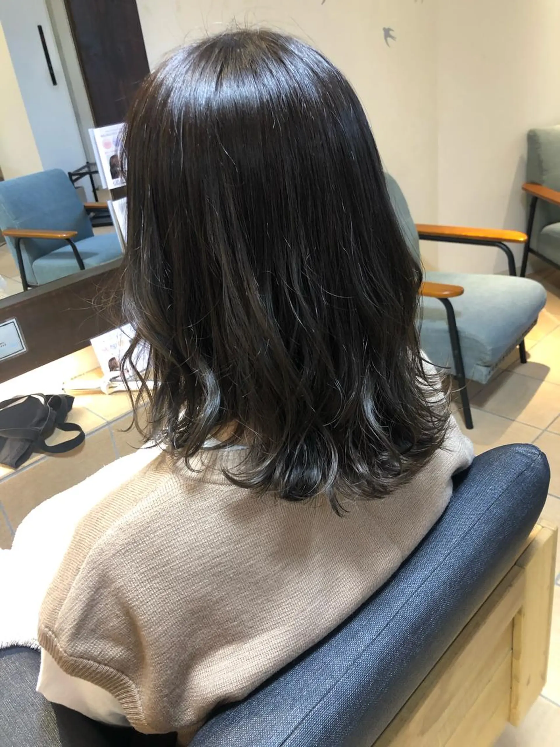 ミディアム カット ヘアカラー SATO YUKA🌟のヘアスタイル