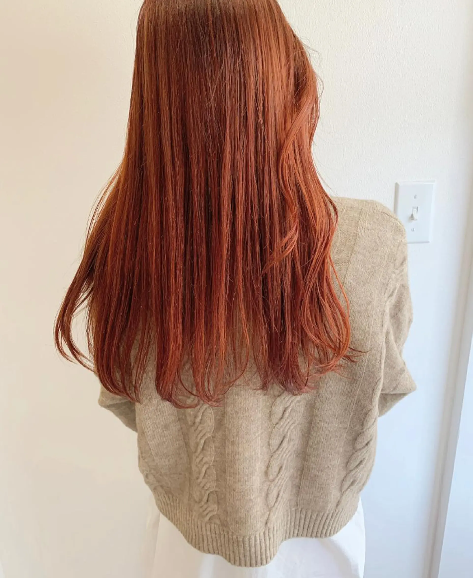 ロング カラー ベージュカラー ブリーチ 透明感カラー ダブルカラー ハイライトカラー カット ヘアカラー MARU パーマ/レイヤーのヘアスタイル