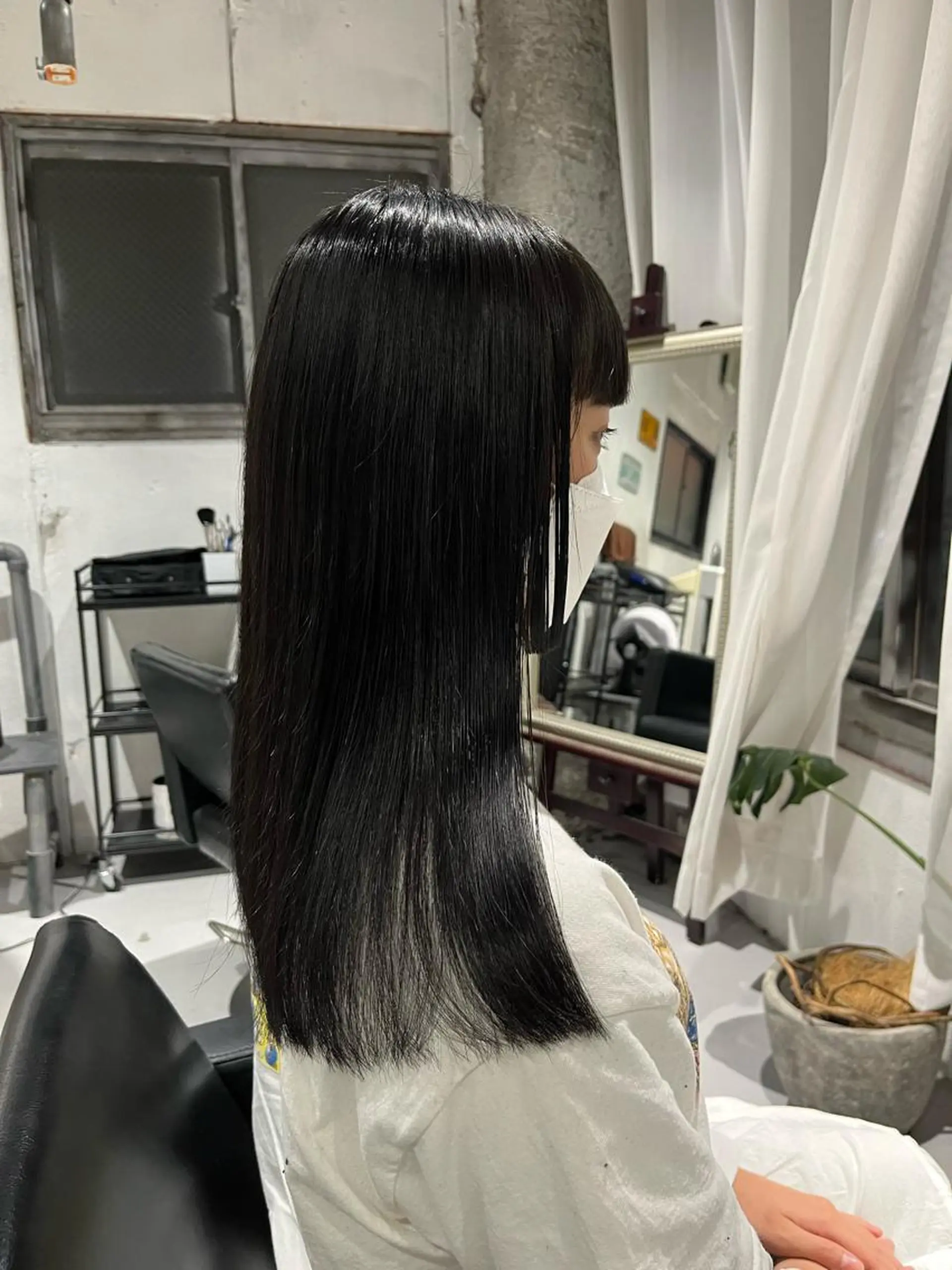 セミロング カラー ブリーチ ブリーチなしカラー inc新小岩北口店 🫧Nichikaのヘアスタイル