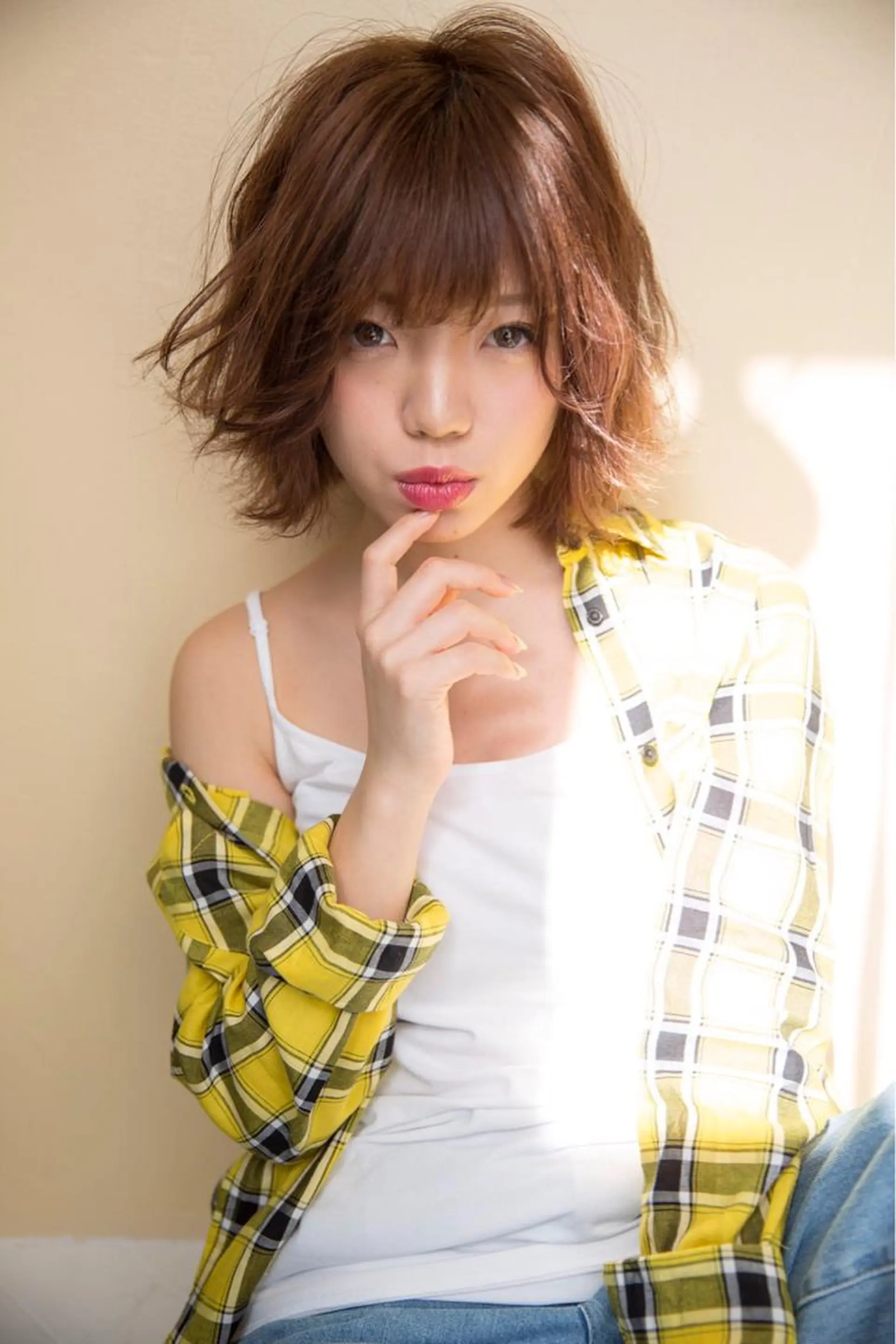 カラー ○HITOMI ○のヘアスタイル