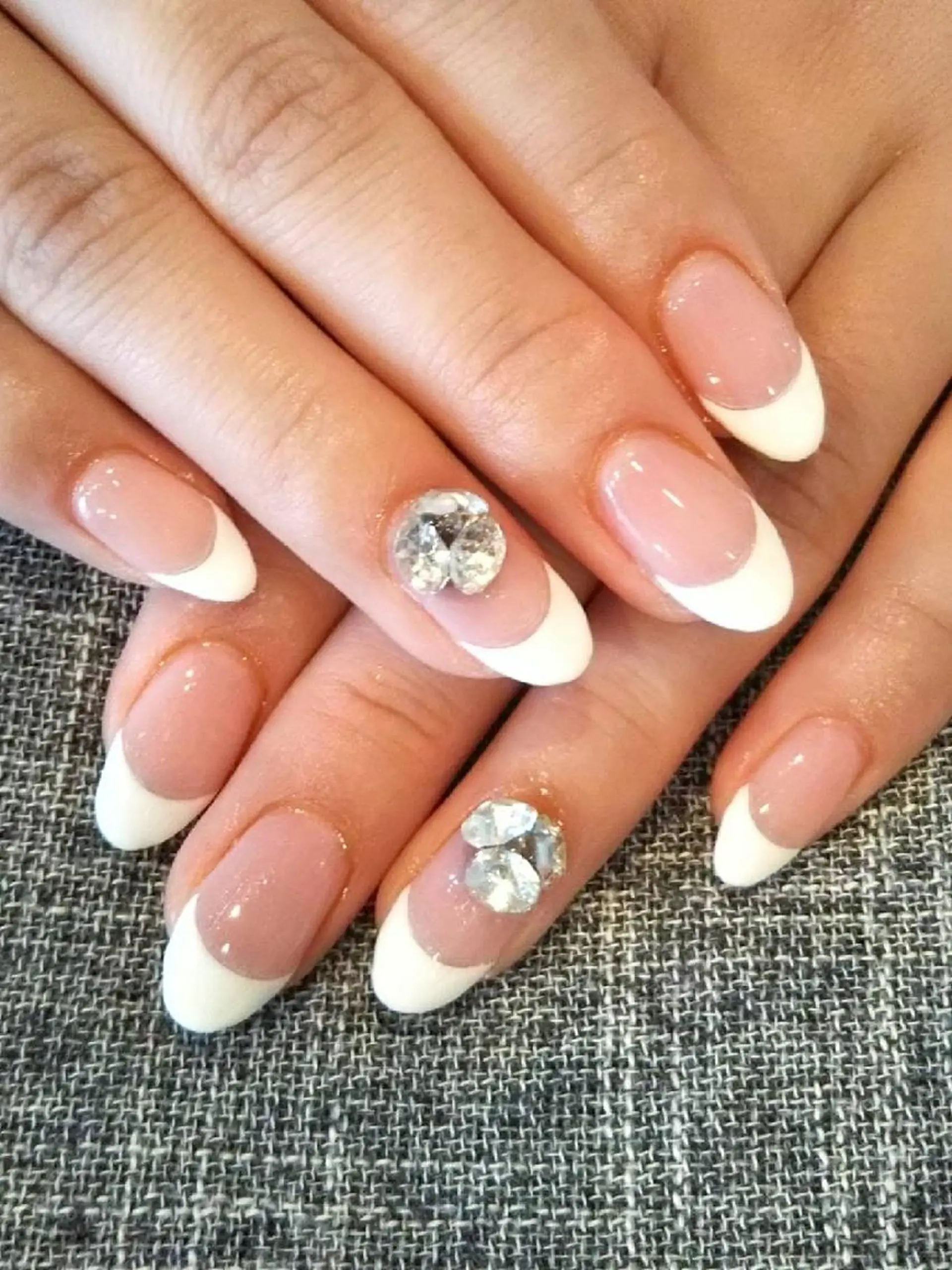 ネイル フレンチネイル シンプルネイル ハンドネイル private salon mieのネイルデザイン