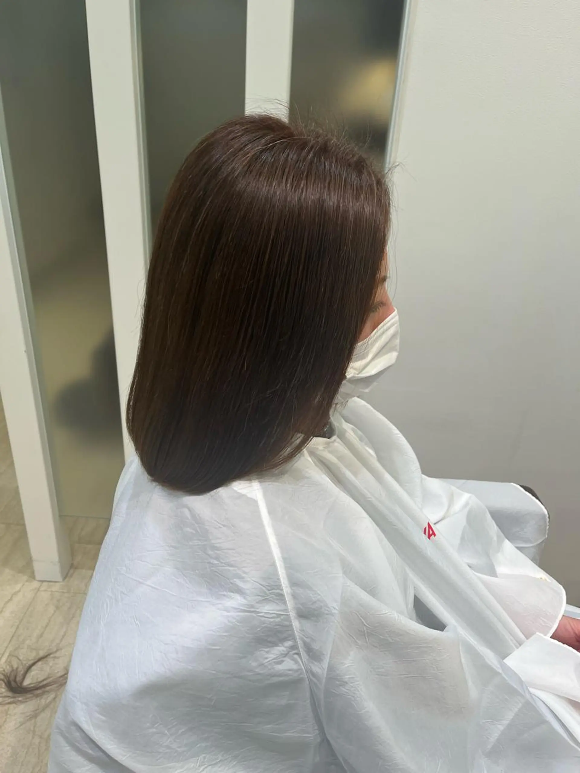 ミディアム カラー 小林 星稀のヘアスタイル