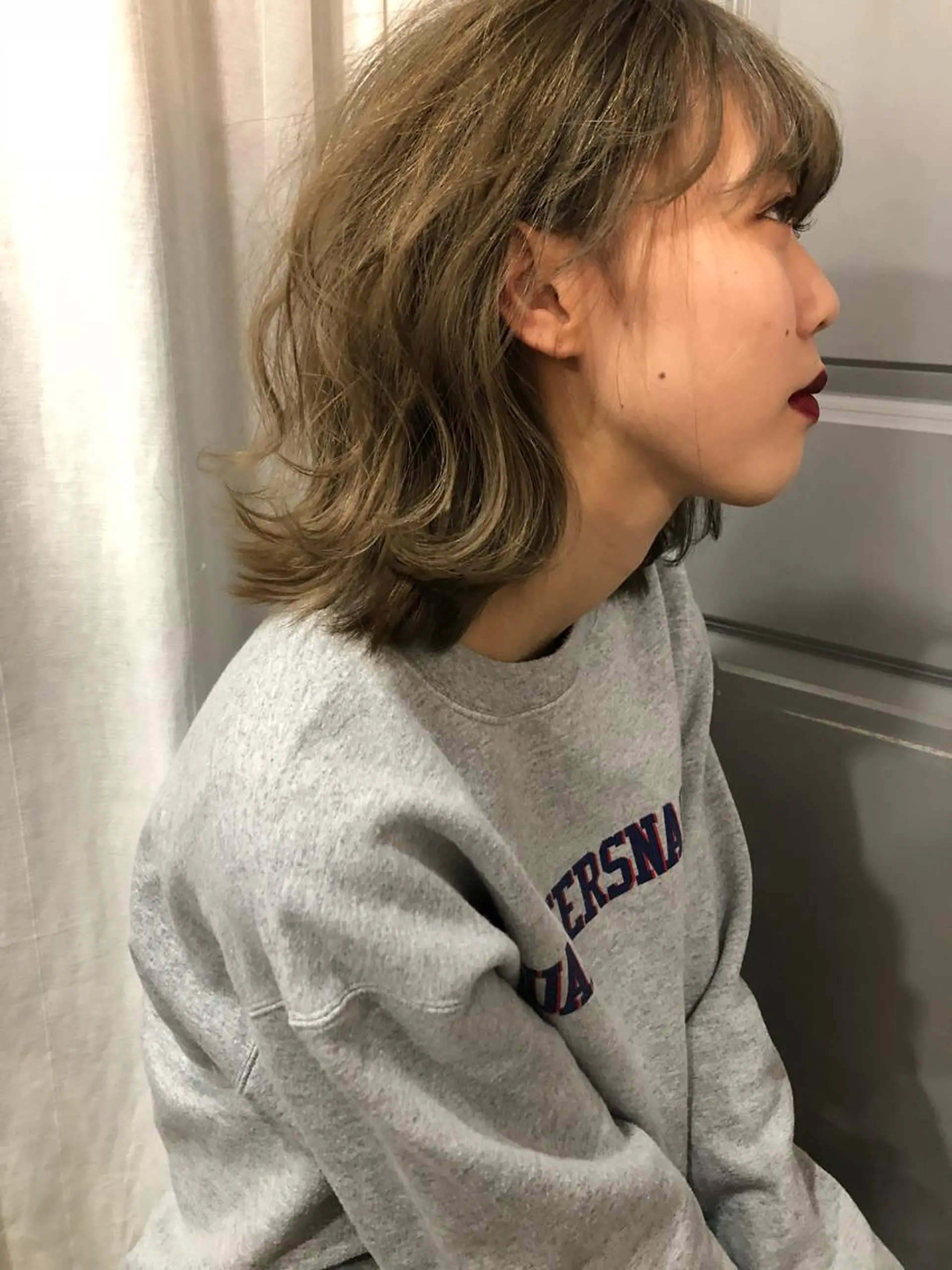 ミディアム Pia ツボイ ケイタのヘアスタイル