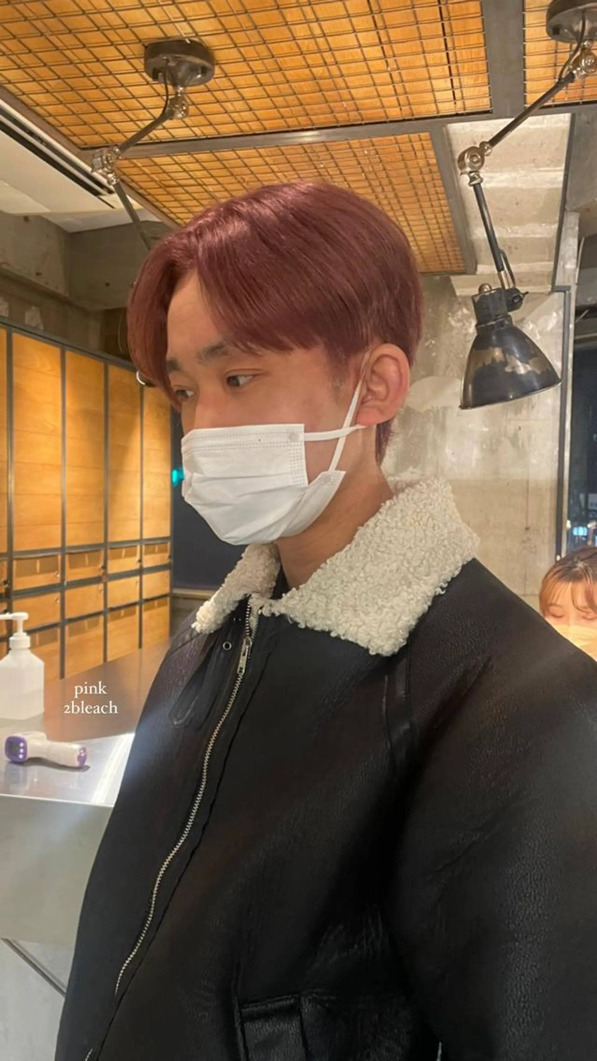 ショート カラー ベージュカラー ピンクカラー ピンクベージュ 海外レイヤー /NAGISAのヘアスタイル