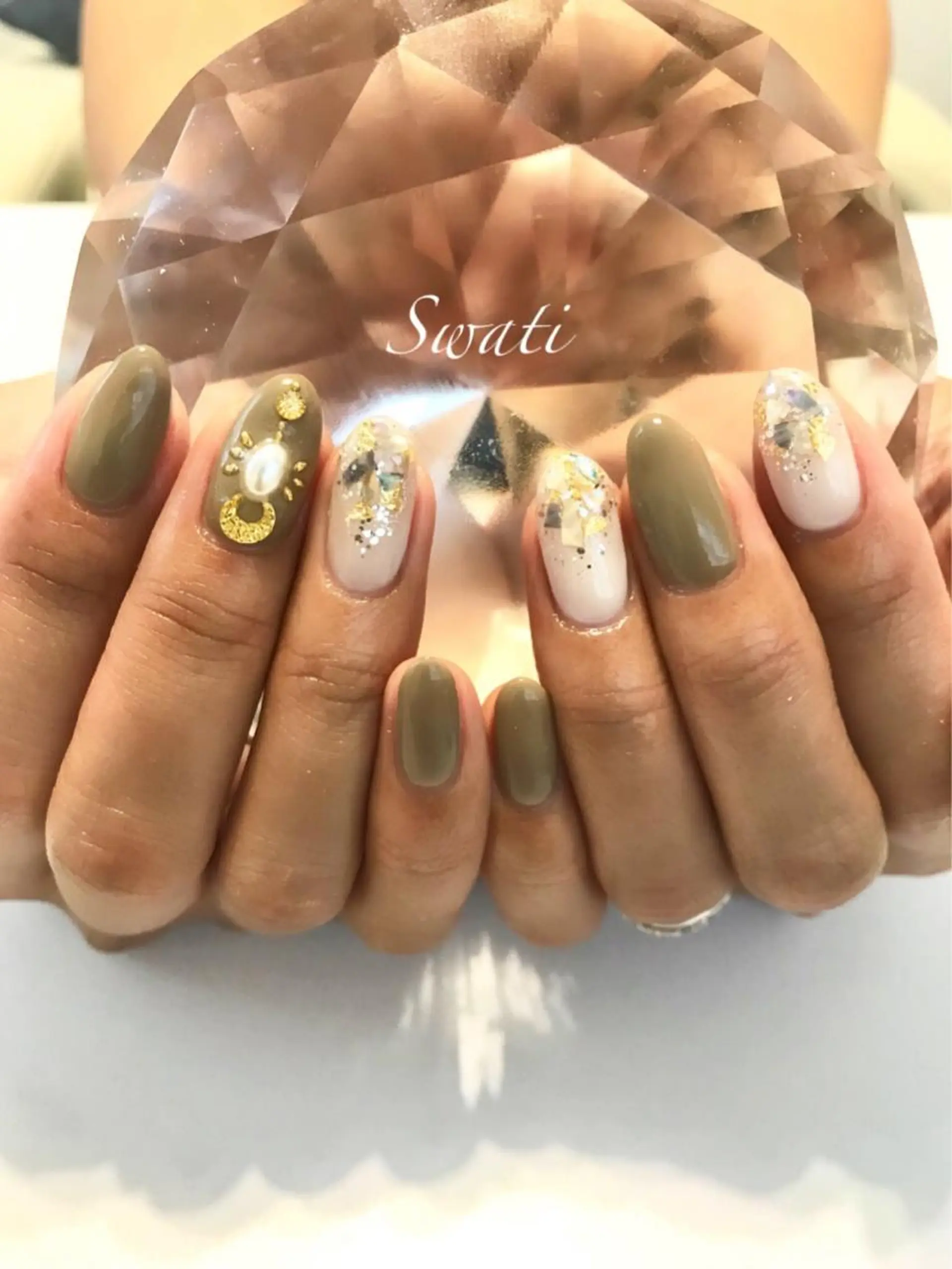 ネイル アートネイル ニュアンスネイル オフィスネイル シンプルネイル yuko (ネイリスト)のネイルデザイン