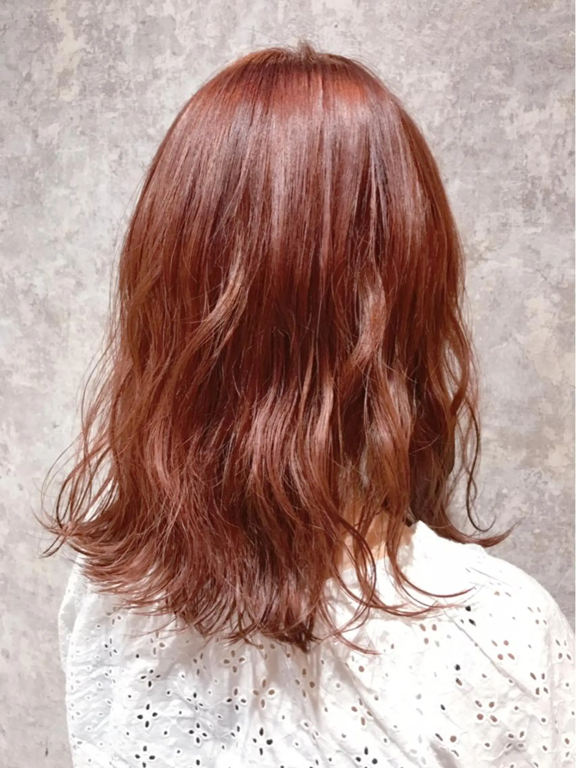 ミディアム カラー Blanco 村松 美里のヘアスタイル