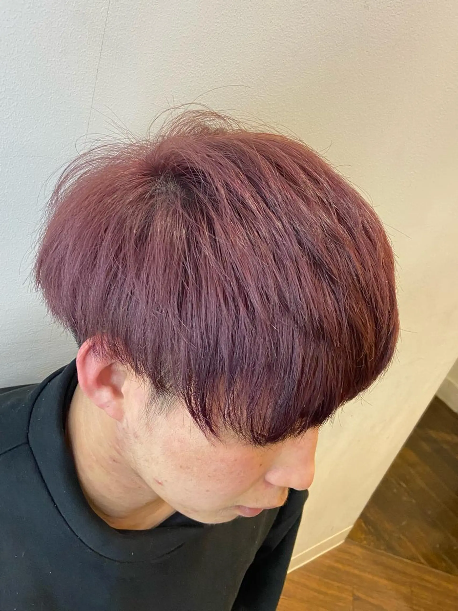カラー イルミナカラー 河辺 璃久のヘアスタイル