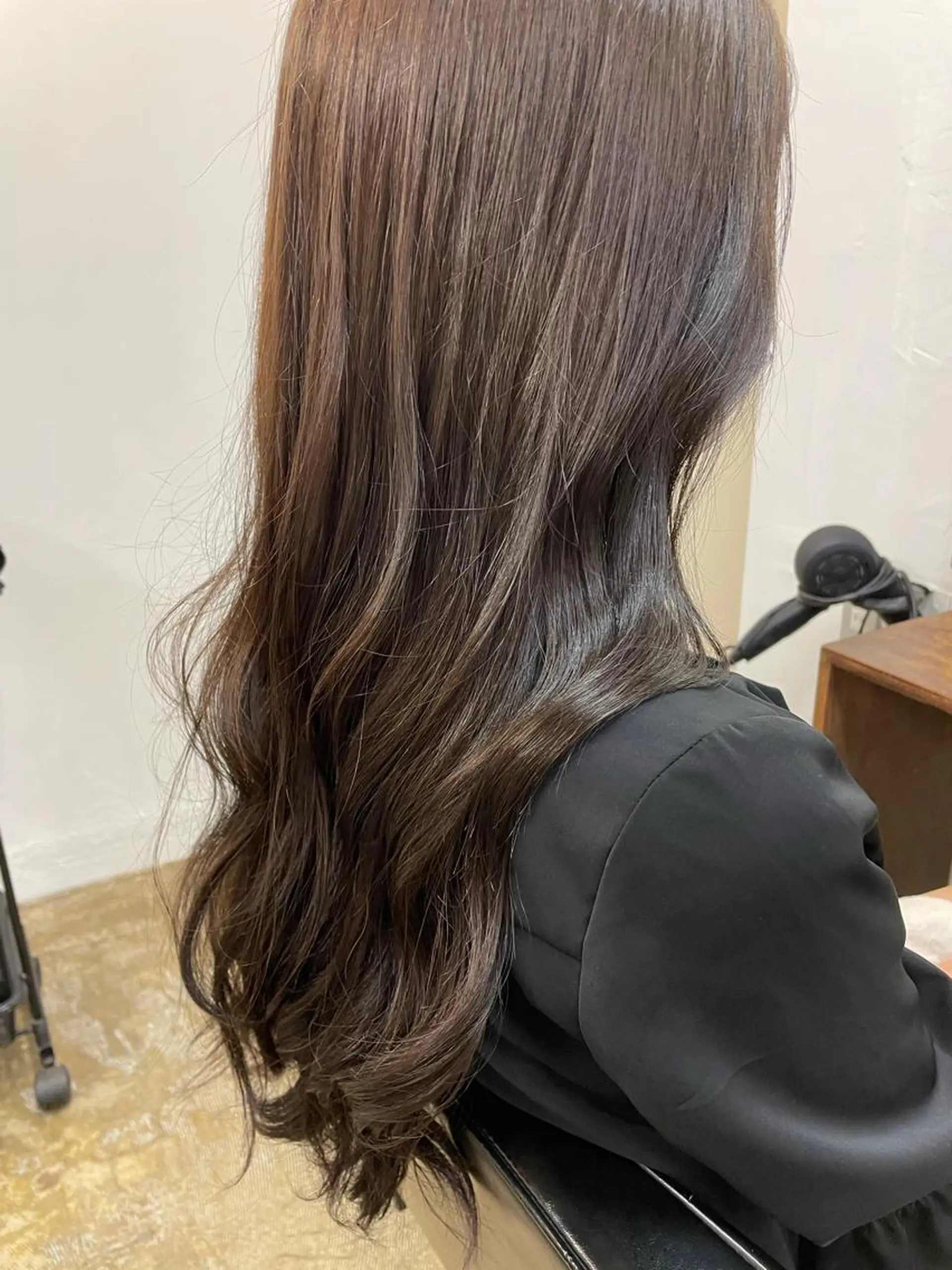 ロング カットモデル募集 長谷川のヘアスタイル