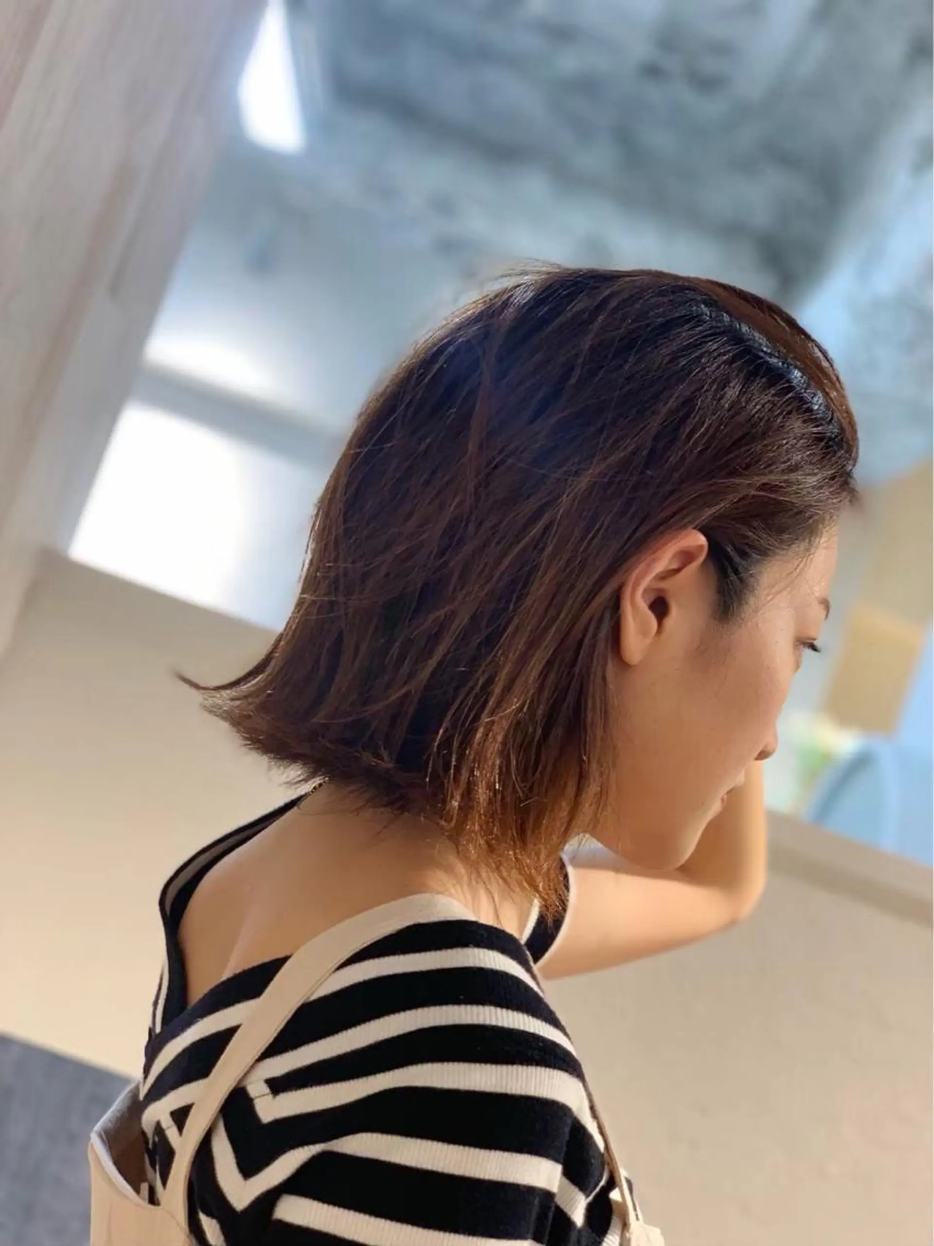 ショート 伊藤 真生のヘアスタイル