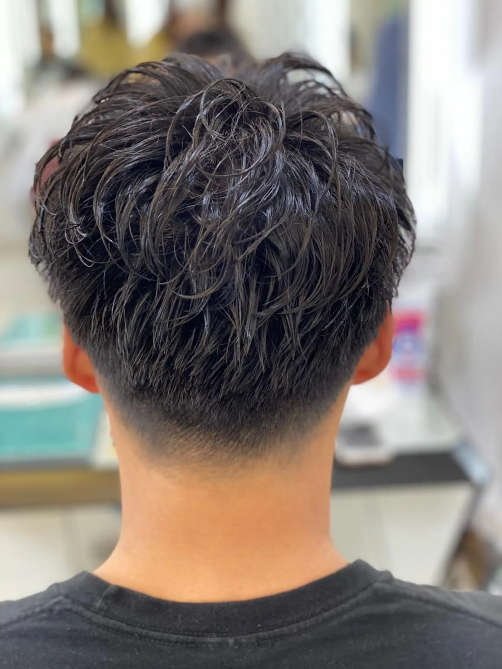 パーマ メンズ 瀬川 茉衣子のヘアスタイル