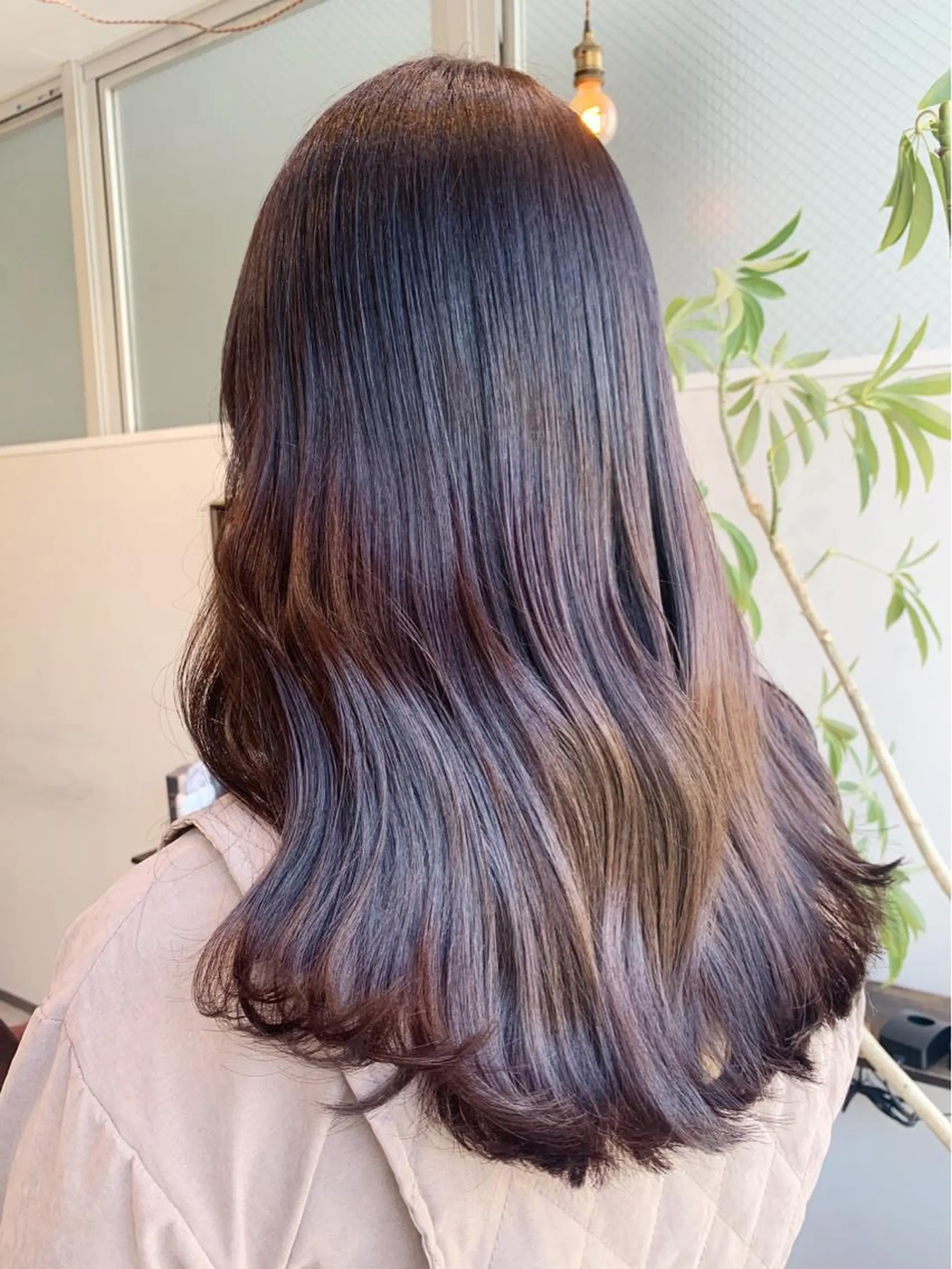 セミロング 髪質改善 縮毛矯正 トリートメント カット ヘアカラー トリートメント 髪質改善/縮毛矯正 🎀小林 唯 🎀のヘアスタイル