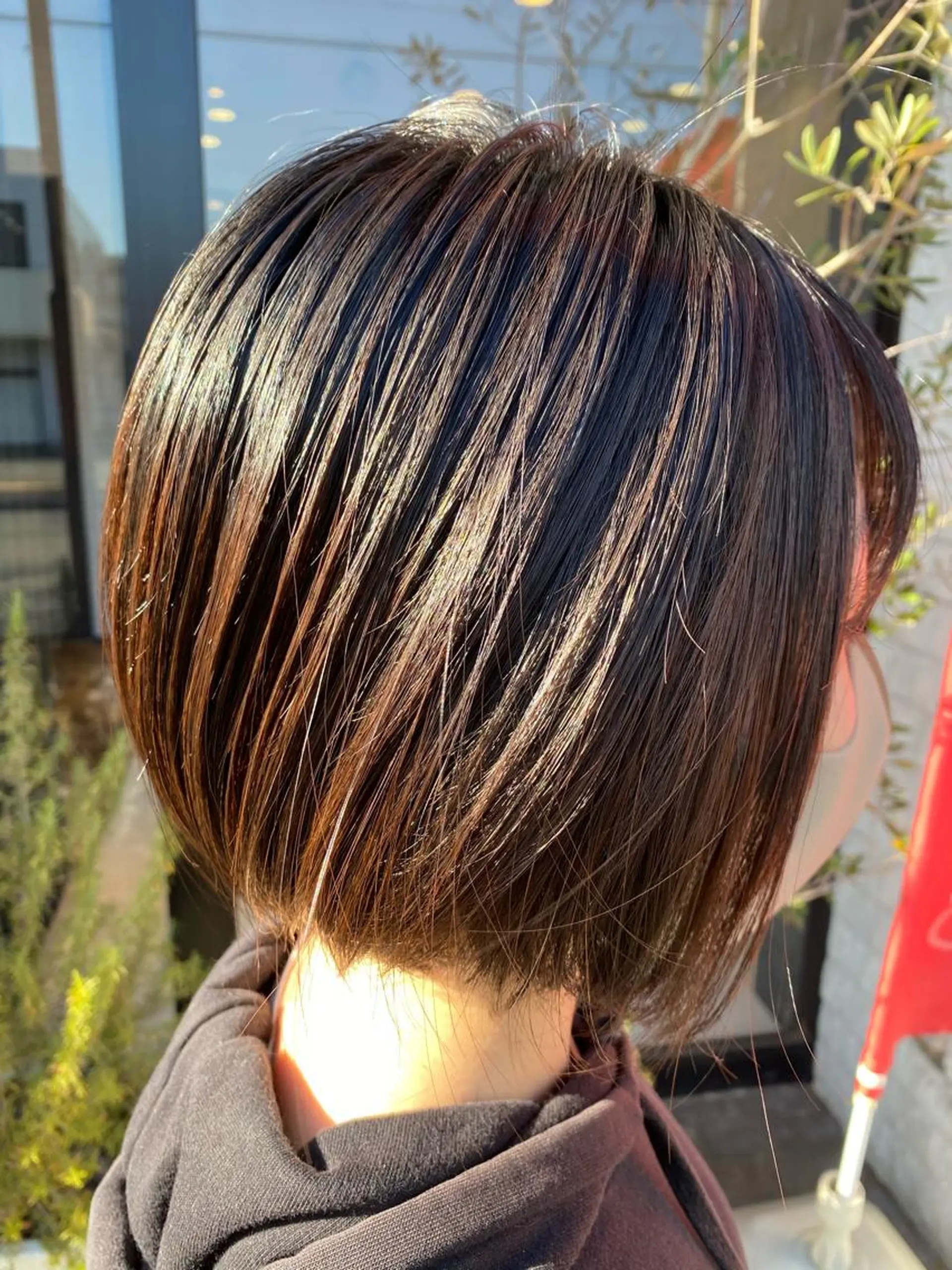 ショート ヘアカラー トリートメント 宍戸 海斗のヘアスタイル