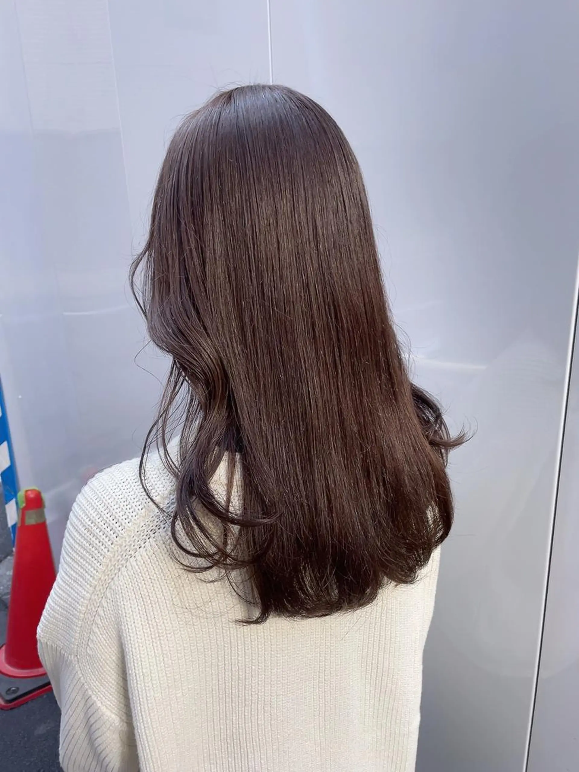 ロング カット ヘアカラー トリートメント ヘッドスパ ヘアセット ✨透明感ケアカラー✨ 長野ゆきなのヘアスタイル