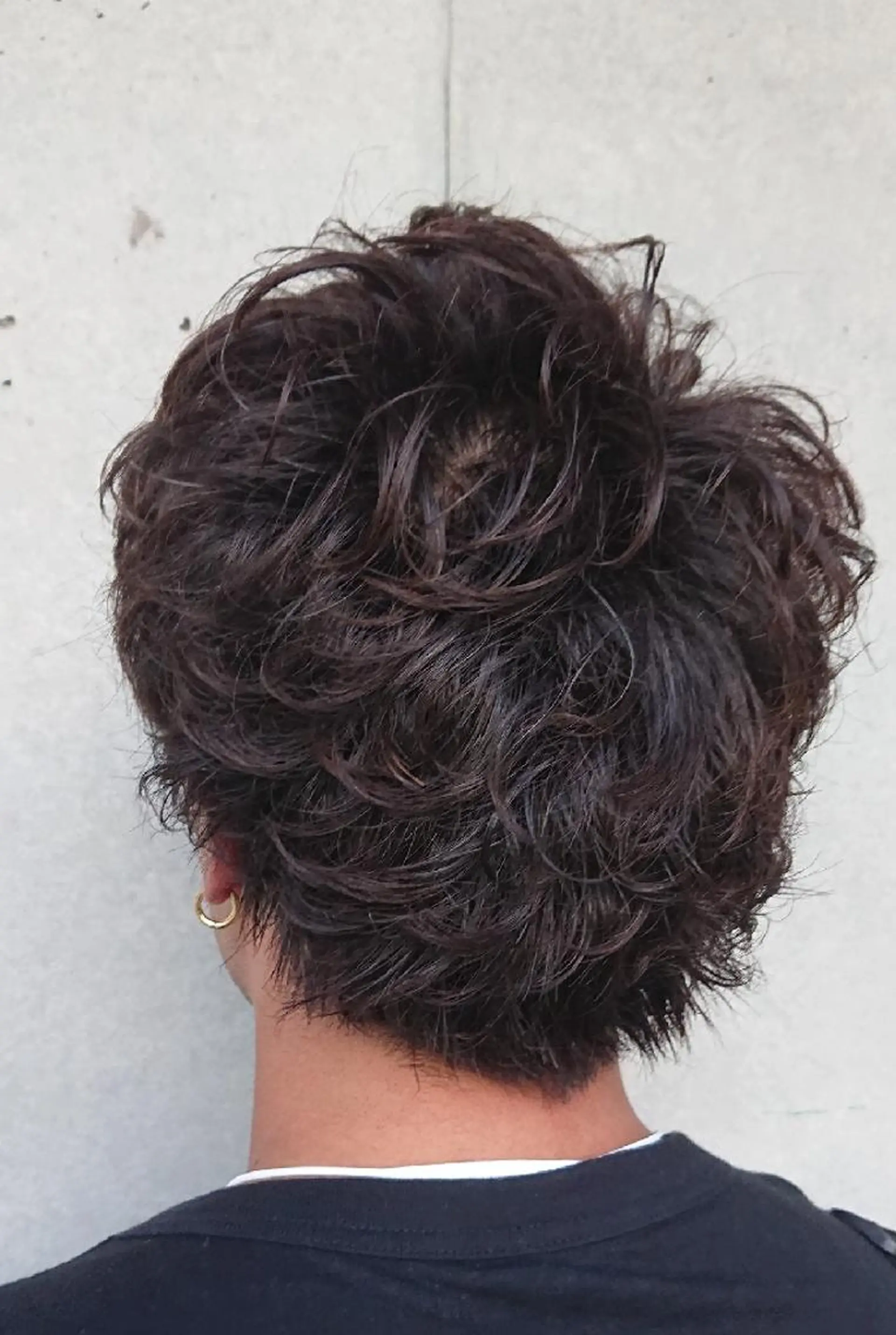 ショート メンズ パーマ メンズパーマ 宮本 秀人のヘアスタイル