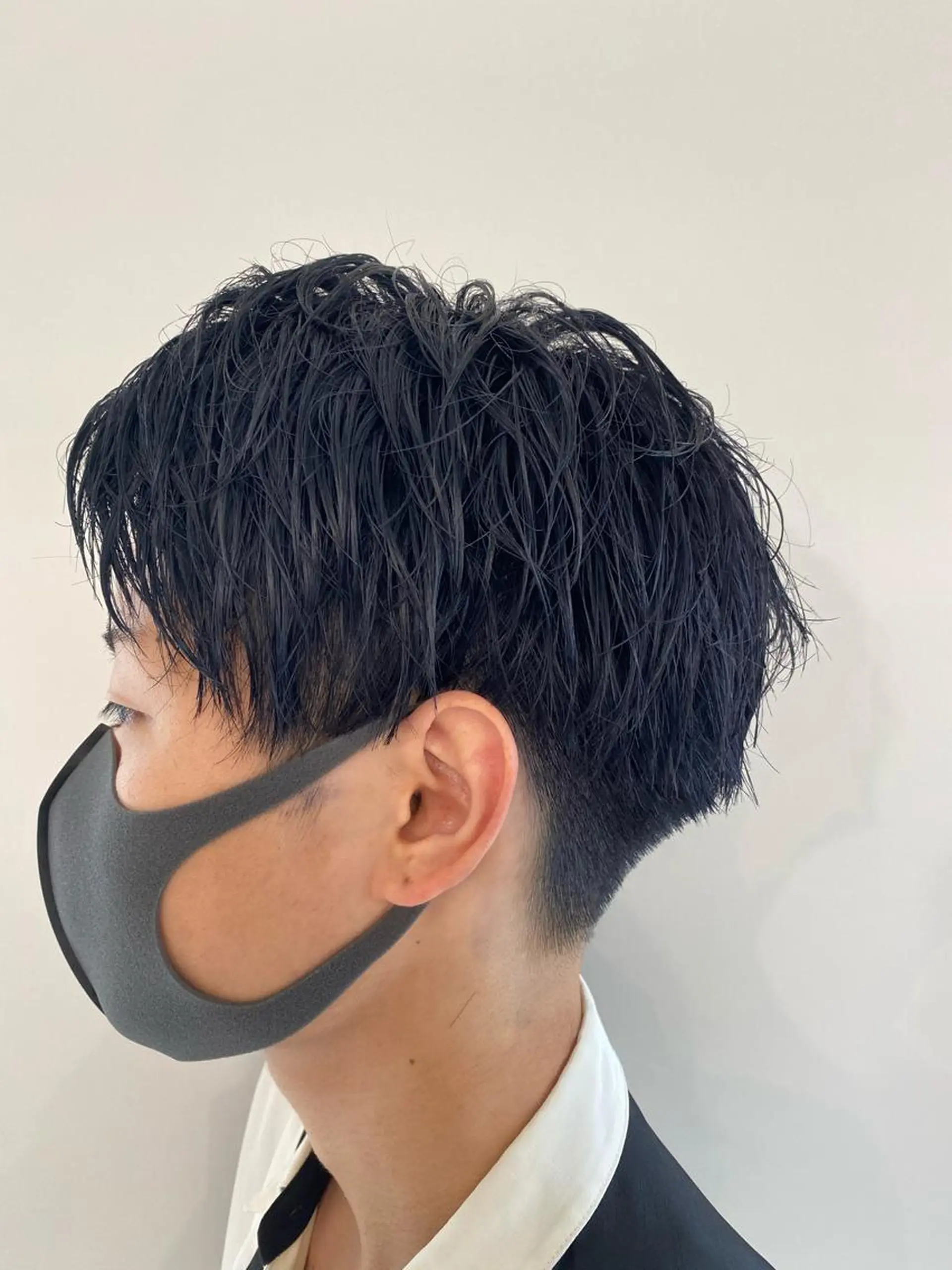 ショート カラー パーマ ヘアアレンジ メンズ メンズパーマの巨匠 鈴木純のヘアスタイル