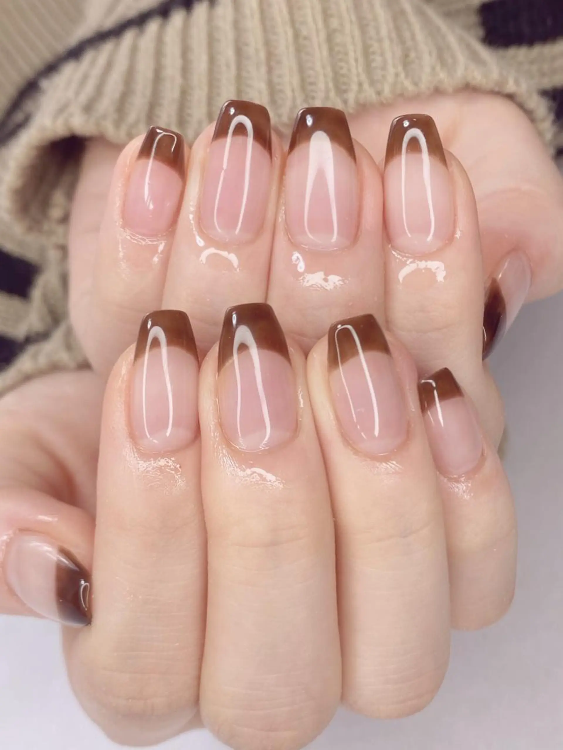 ネイル アニマル柄 アートネイル オーロラネイル 桜ネイル クリアネイル Ｎail Ｓalon ertiのネイルデザイン