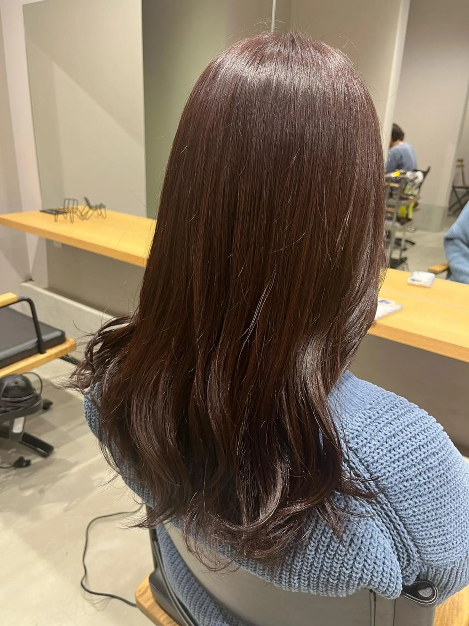 カラー ヘアアレンジ 透明感ケアカラー/ レイヤー/ryokaのヘアスタイル