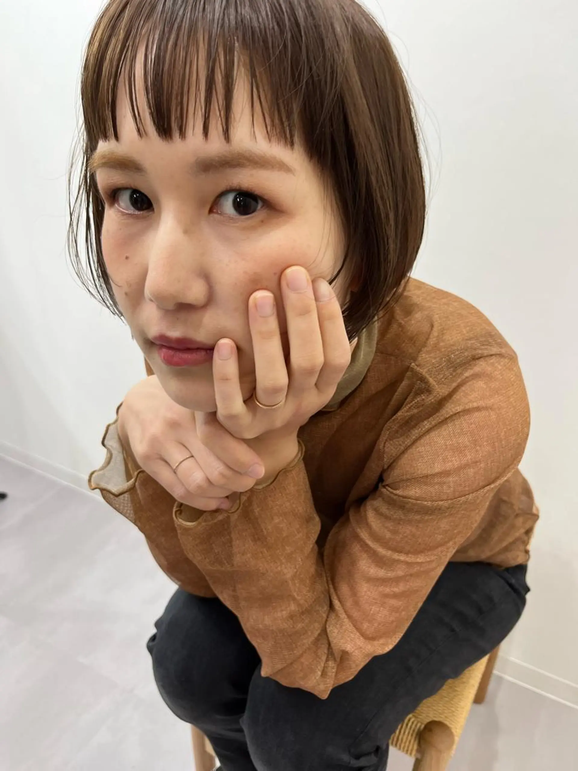 ショート 平尾駅直結/徒歩0分 イノセントヘアのヘアスタイル