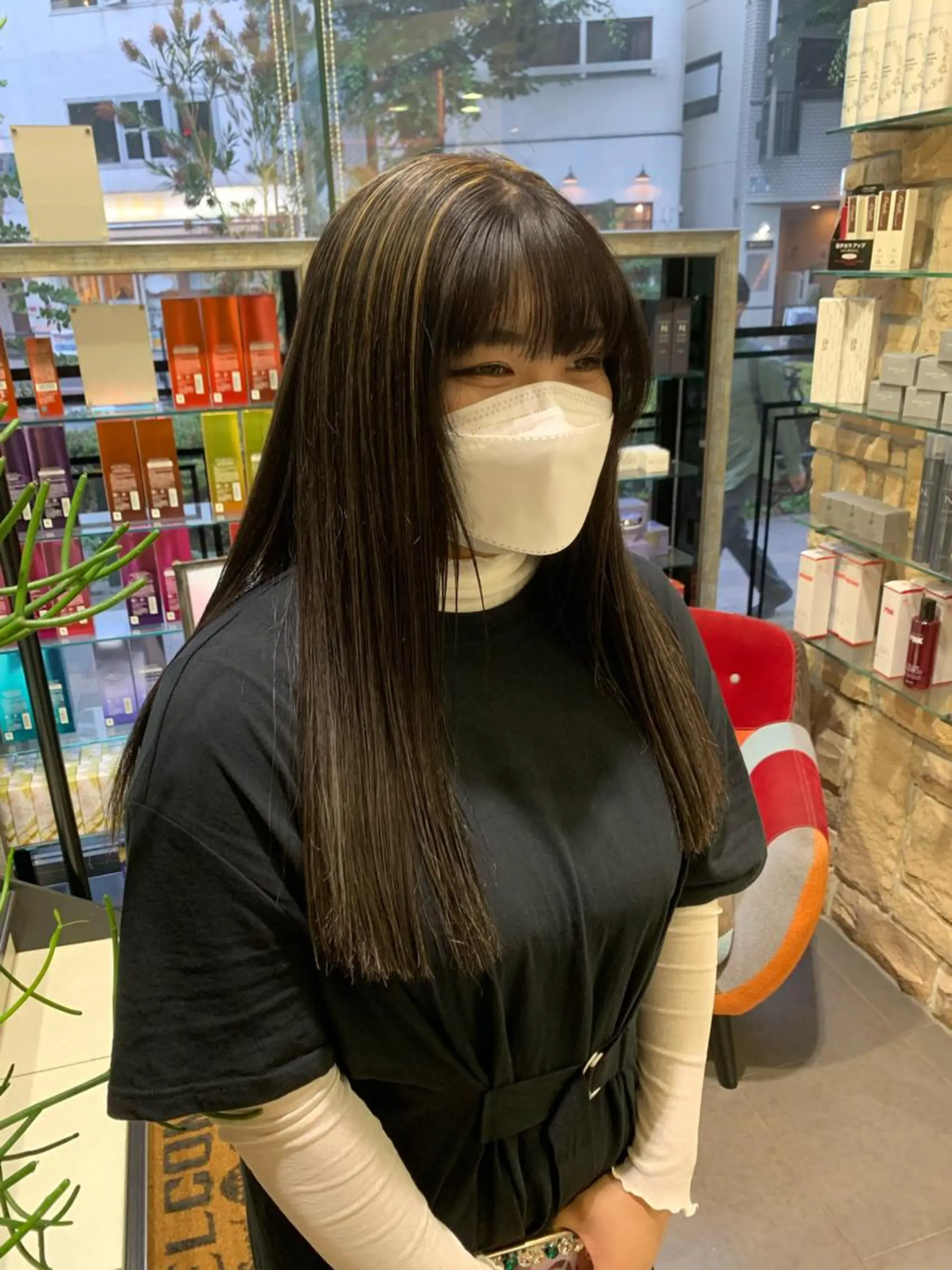 ロング カラー 海外girl🤎 透明感ベージュmaoのヘアスタイル