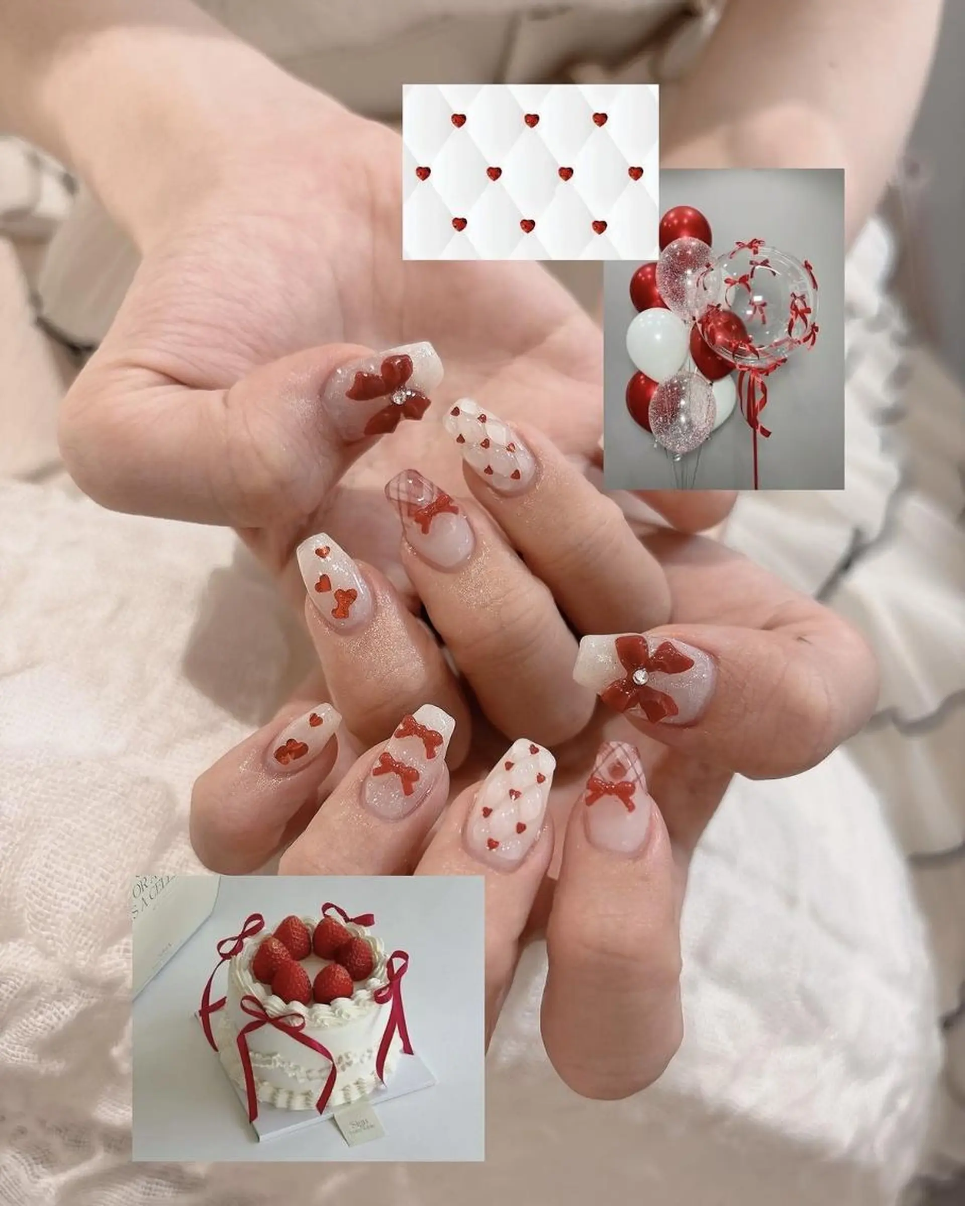 ネイル 長さ出し フレンチネイル グラデーション 卒業式 マグネットネイル Sora nail 長さ出し専門店のネイルデザイン